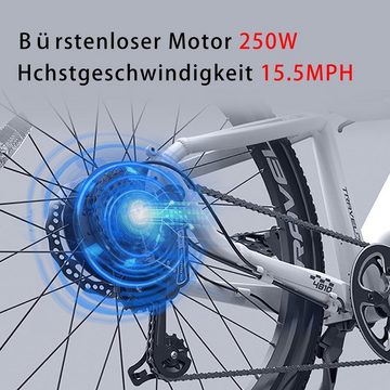 HIMO E-Bike EU-konform leichtes e bike XIAOMI HIMO C26 MAX 26 Zoll Elektrofahrrad, Kettenschaltung