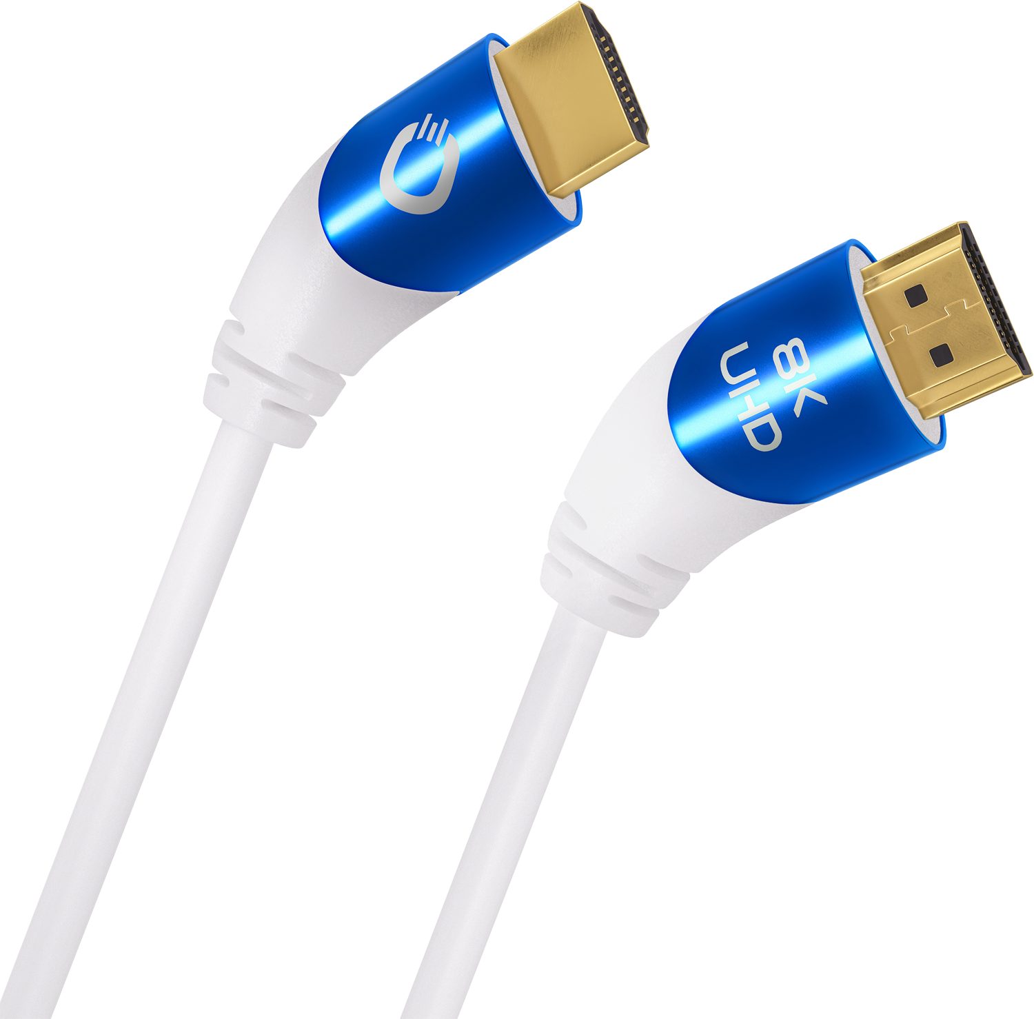 Oehlbach Shape Magic UHD 40 Ultra High-Speed HDMI® Kabel mit 40° Stecker HDMI-Kabel, HDMI, HDMI (200 cm)