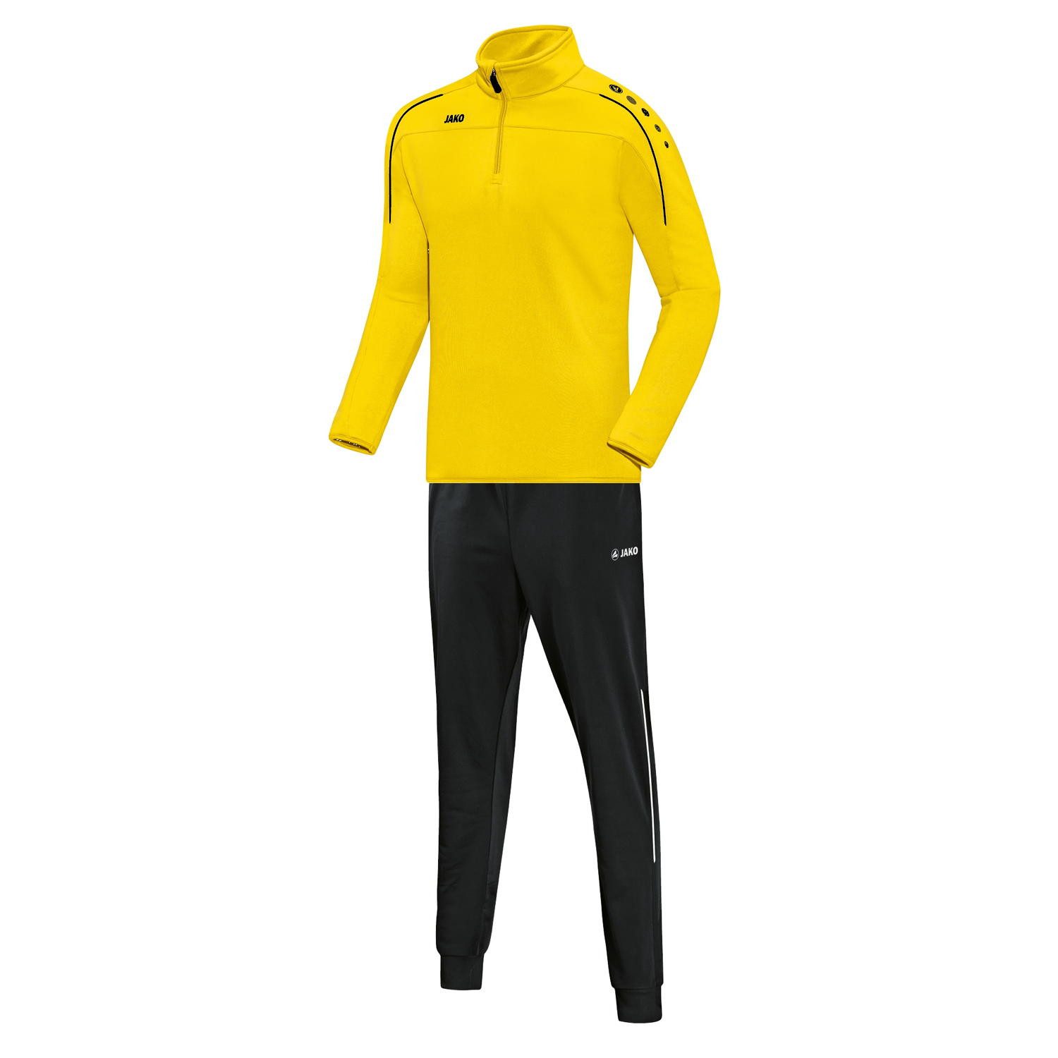 Jako Jogginganzug Herren Training Set Polyesterhose/Ziptop