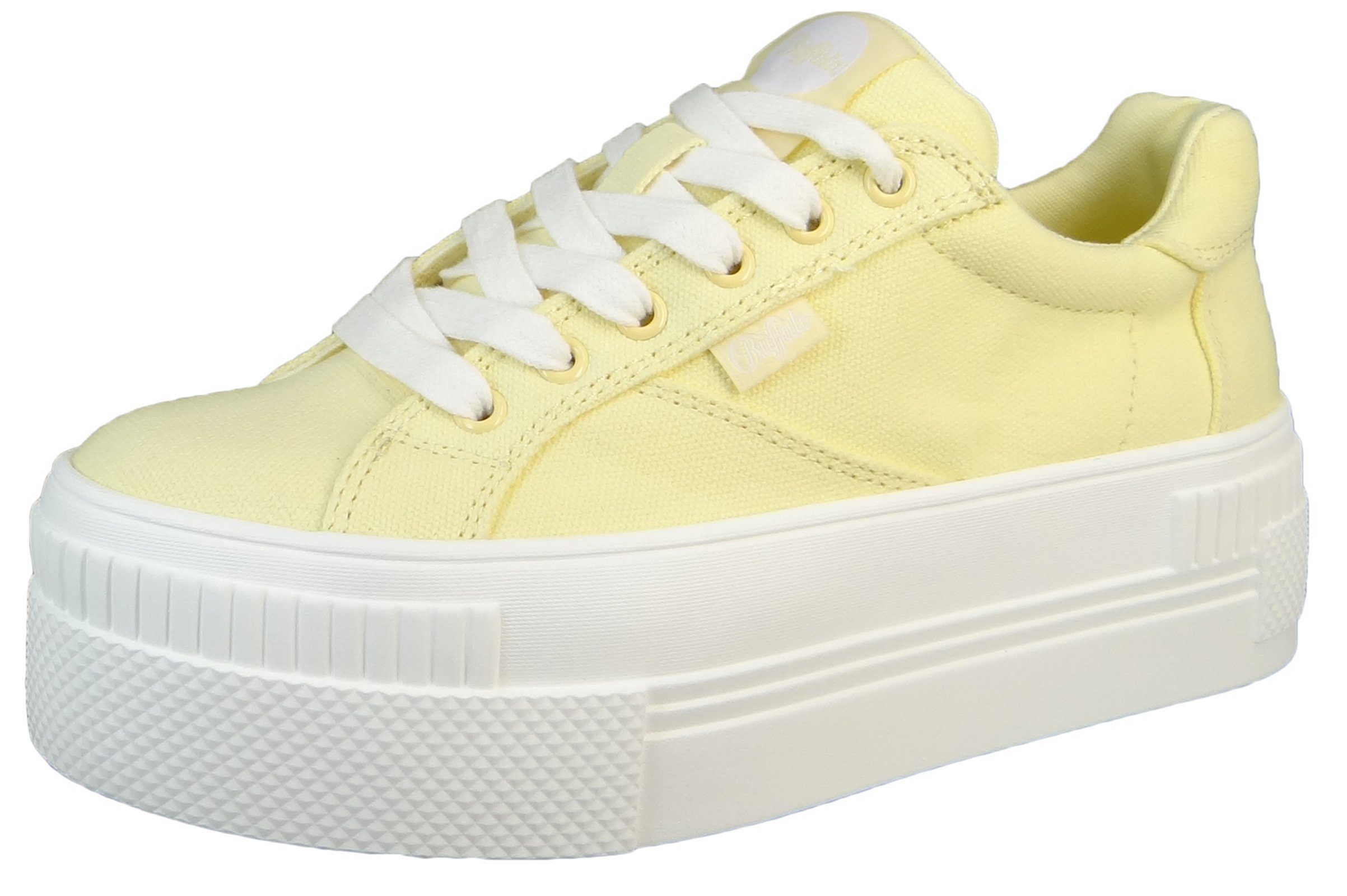 Buffalo 1630892 Paired Low Top Yellow Sneaker