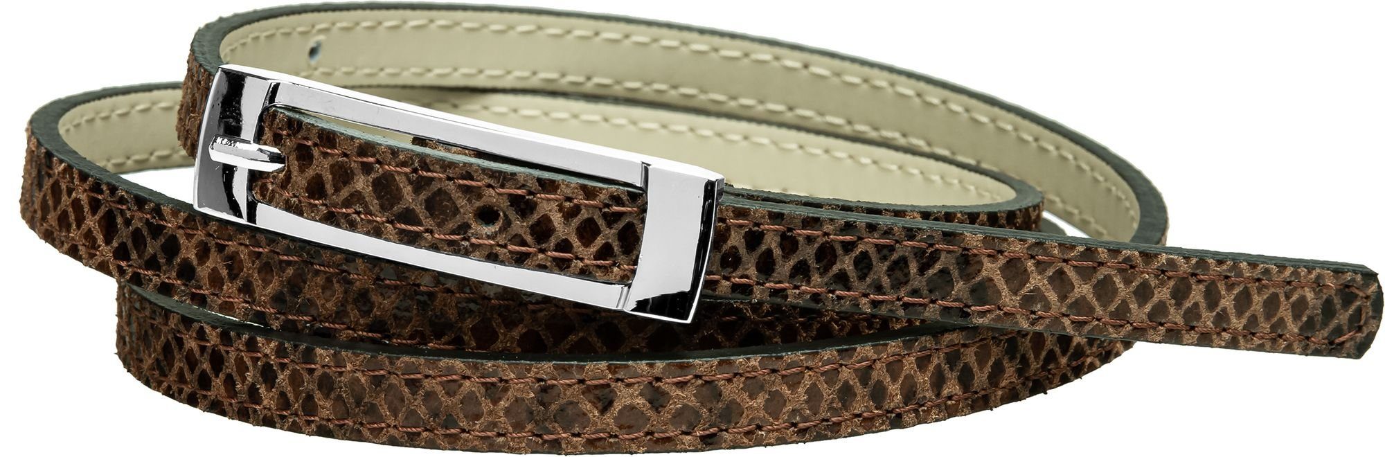Caspar Taillengürtel GU319 eleganter schmaler Damen günstig online kaufen