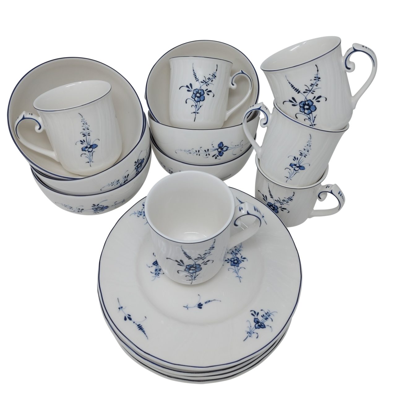 Villeroy & Boch Speiseteller Vieux Porzellan Luxembourg, Mehrfarbig