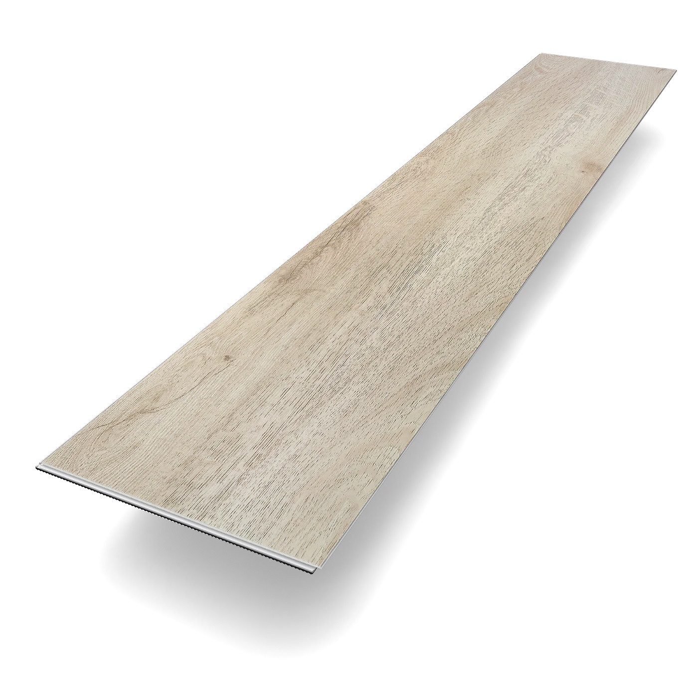 Bodenglück Виниловый ламинат PREMIUM Kollektion - Dielen in natürlich dezente Holzoptik, Grau, Dekor Ameland, integrierte Trittschalldämmung, 1210 x 228 x 5 mm, Paketpreis für 2,21 m²