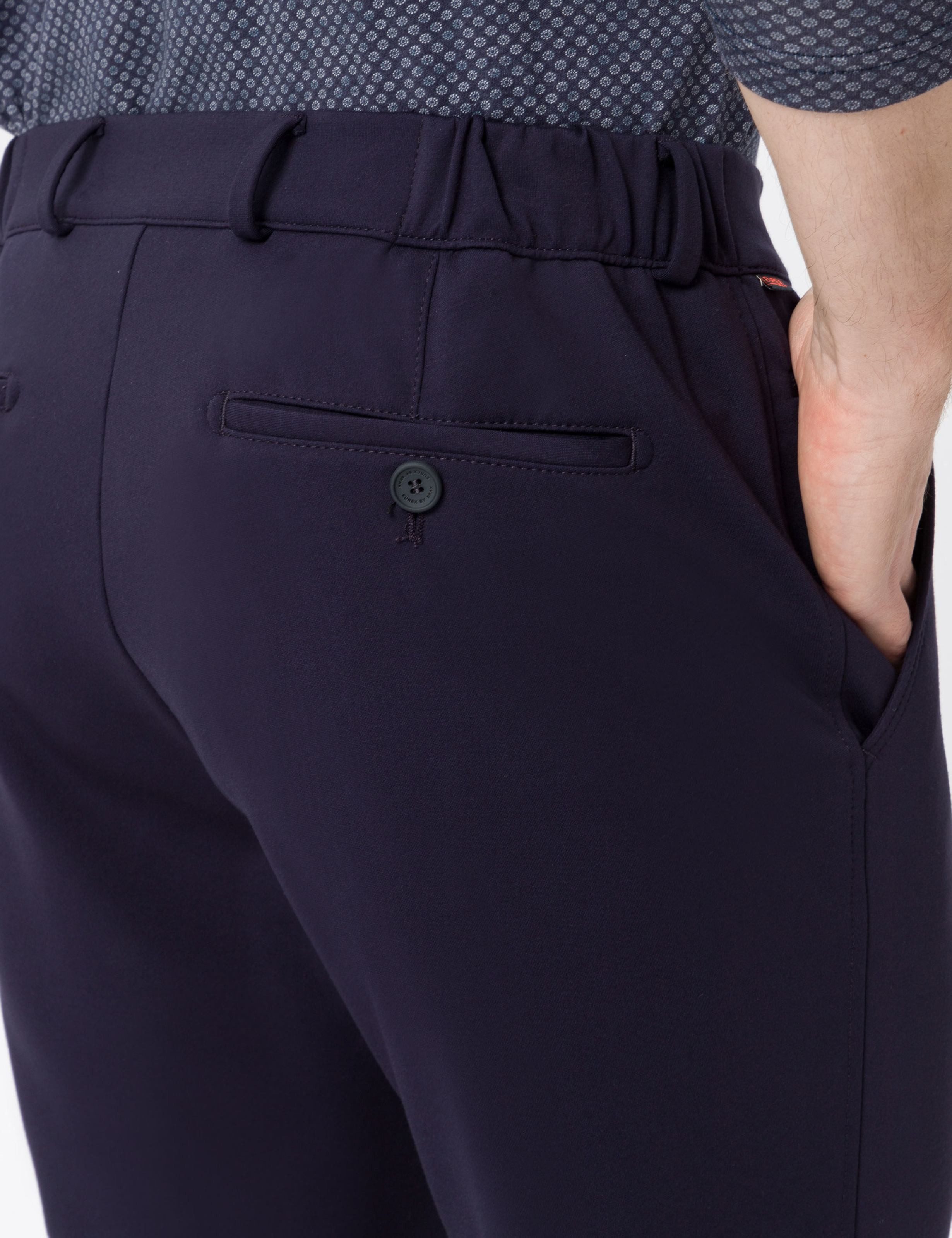 EUREX by BRAX Chinohose Style THILO Jersey: Flatfronthose im Regular Fit – Bild 4 von 5