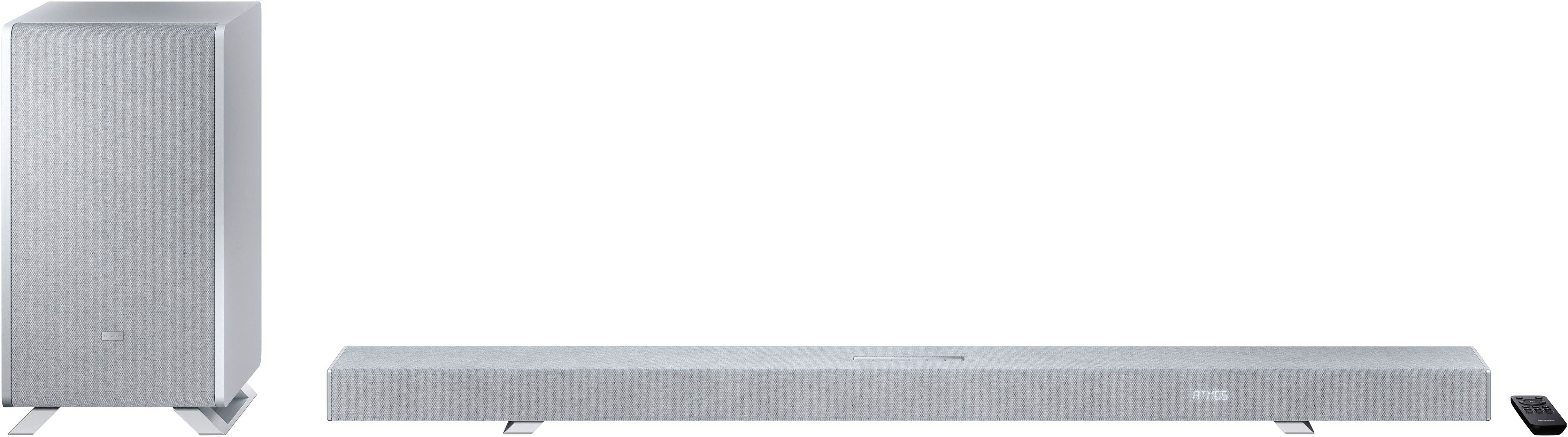 Sharp HT-SBW55121 5.1.2 Dolby Atmos®/DTS:X® mit Drahtlos-Subwoofer Soundbar 5.1.2 (A2DP Bluetooth, AVRCP Bluetooth, Bluetooth, 650 W)