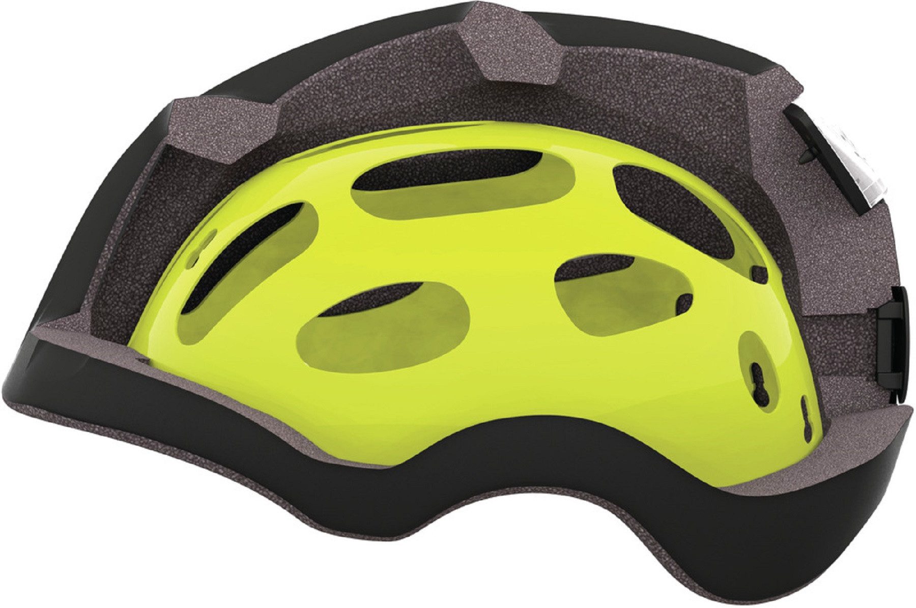 maxxi4you Fahrradhelm Abus Youn-I MIPS Fahrradhelm Schwarz Größe M inkl maxxi4you Reflexband