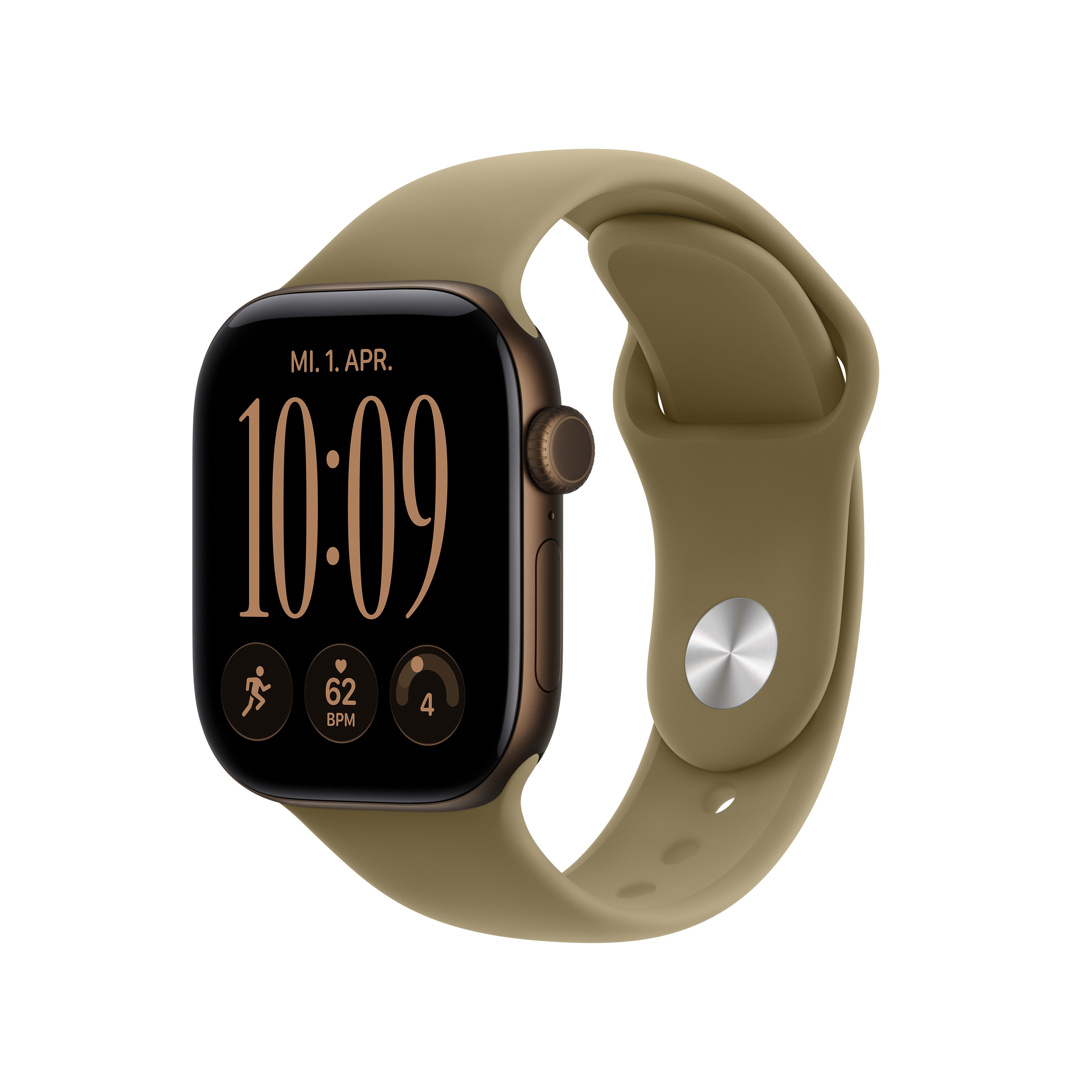Apple Watch Series 12 Aluminium Smartwatch (4,2 cm/1,65 Zoll, Watch OS)