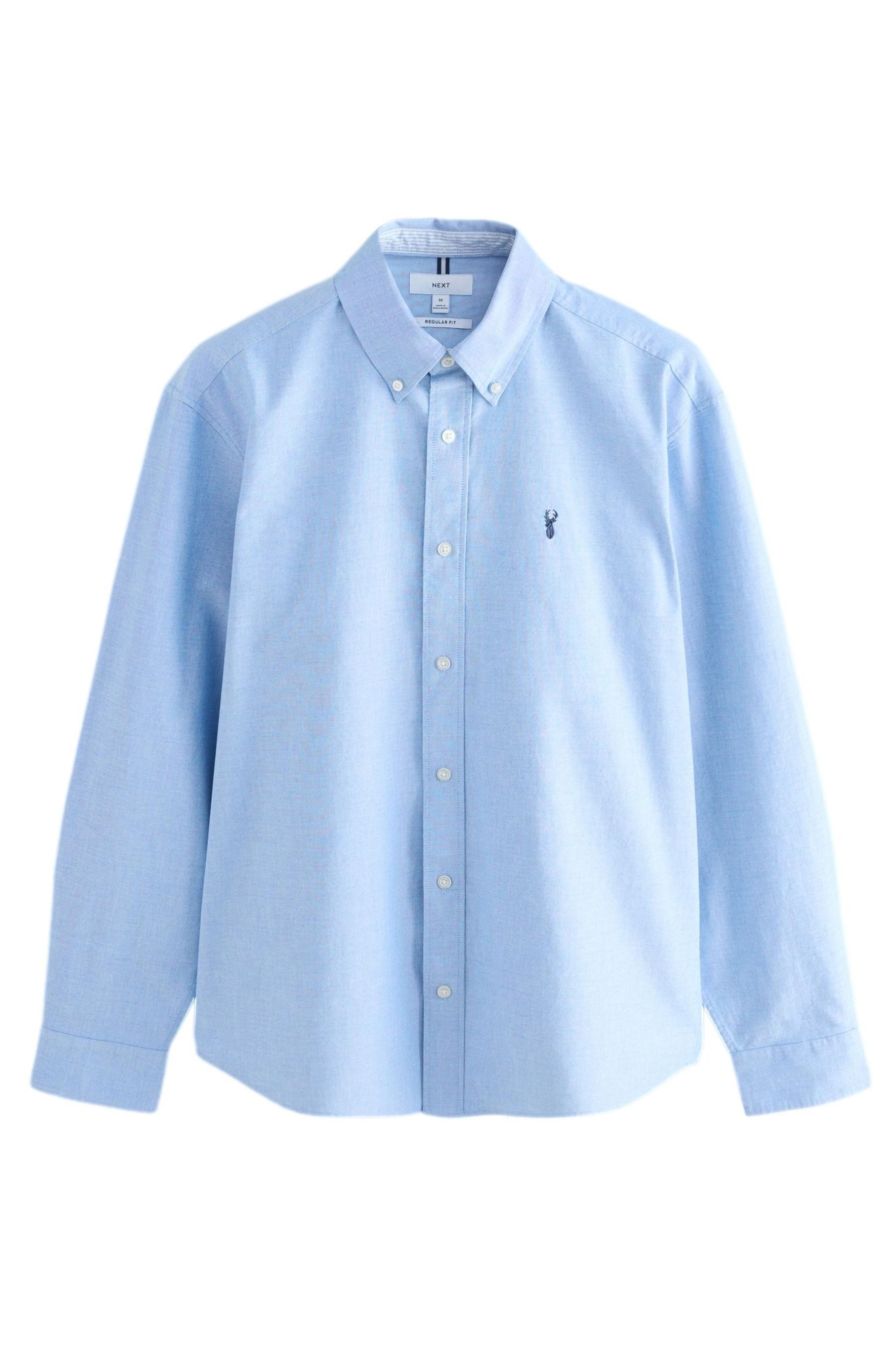 Next Langarmhemd Regular Fit Oxford-Langarmhemd (1-tlg)