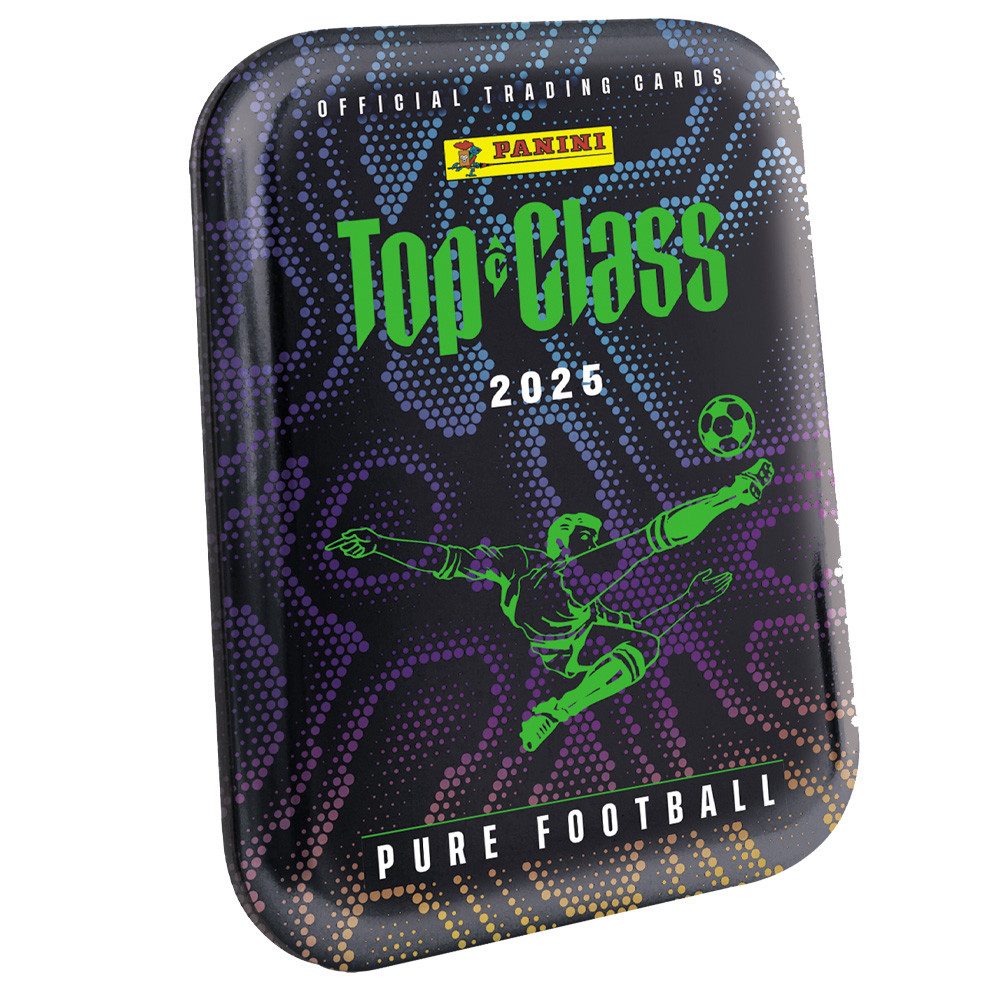 Panini Sammelkarte Top Class Pure Football 2025 - Trading Cards - 1 Mini Tin Box