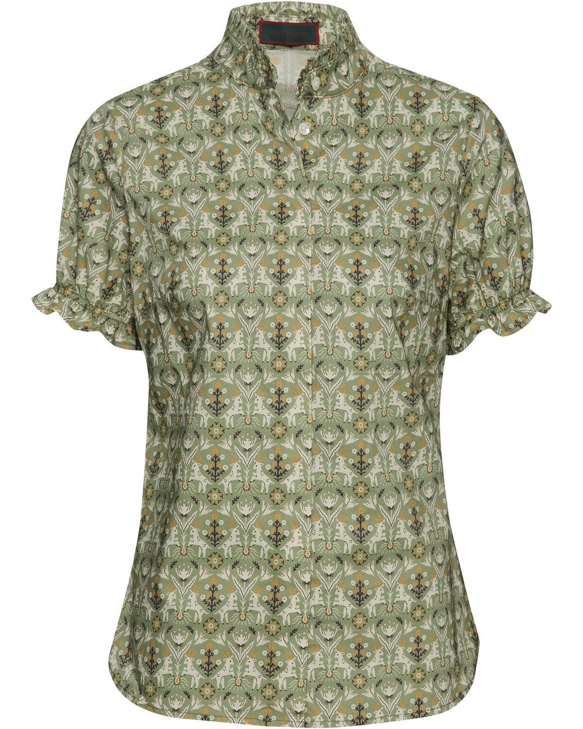 Reitmayer Trachtenbluse Kurzarm-Bluse