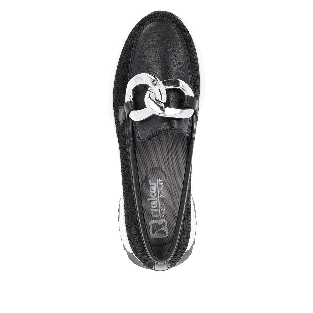 Rieker Rieker - W1303-00 - Schwarz Slipper