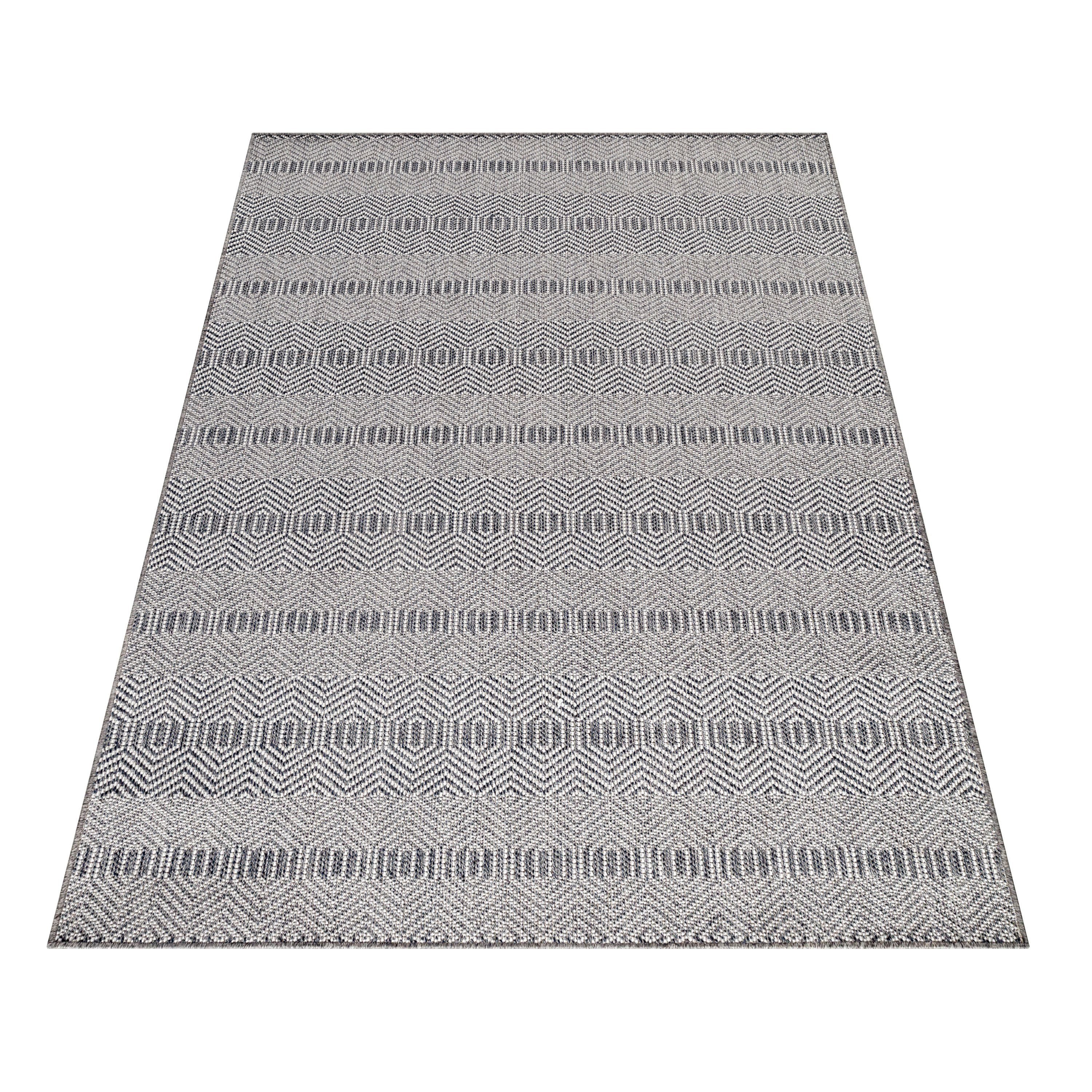 Carpettex Outdoorteppich Boho-Design, Läufer, Höhe: 7 günstig online kaufen