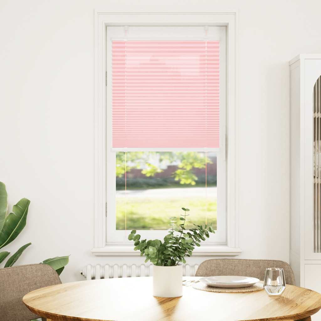 vidaXL Jalousie 55 x 150 cm Plissee Rosa 55x150 cm Stoffbreite 54,4 cm Polyester