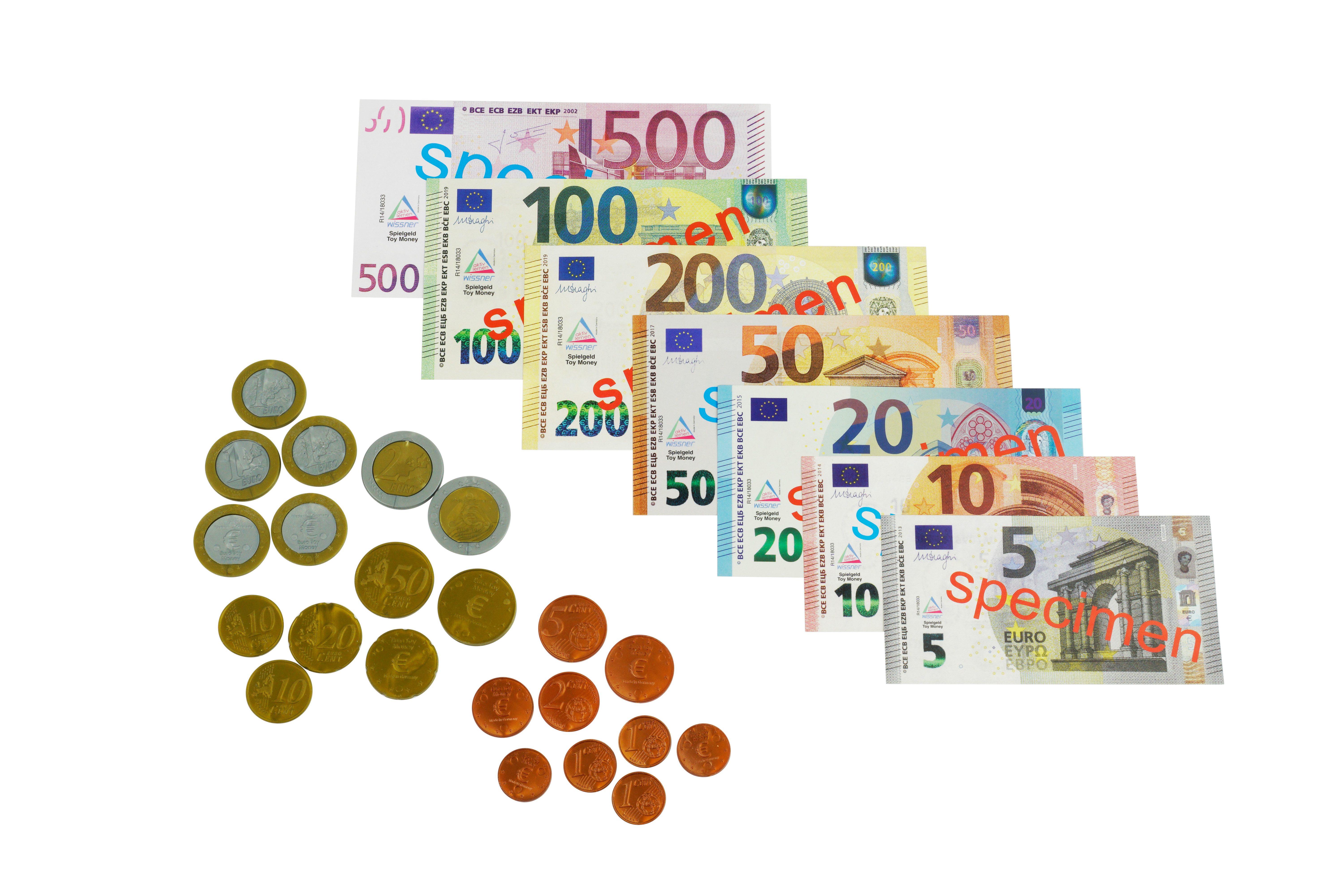 TimeTEX Lernspielzeug Set Euro-Rechengeld, 44-tlg. (44-St) günstig online kaufen