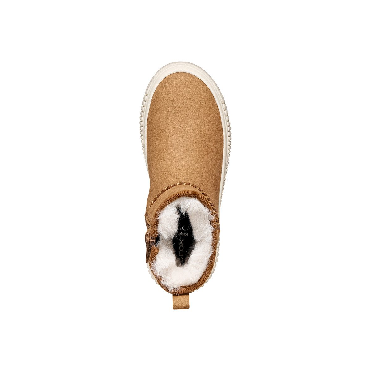 Geox GEOX LAQUINNY, Warmfutter, Braun, Kinder Winterstiefel