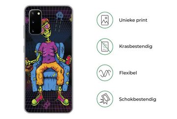 MuchoWow Handyhülle Zocker - Zombie - Ikone, Phone Case, Handyhülle Samsung Galaxy S20, Silikon, Schutzhülle
