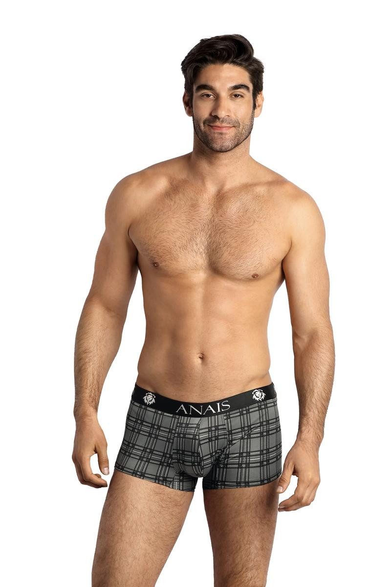 Anais for Men Boxershorts Herren-Shorts in grau/schwarz - 2XL