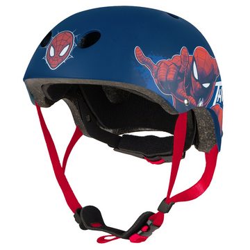 Seven Polska Kinderfahrradhelm Marvel "Spiderman", Roller Blades, Skater, 52-56cm, ab ca. 6 Jahre