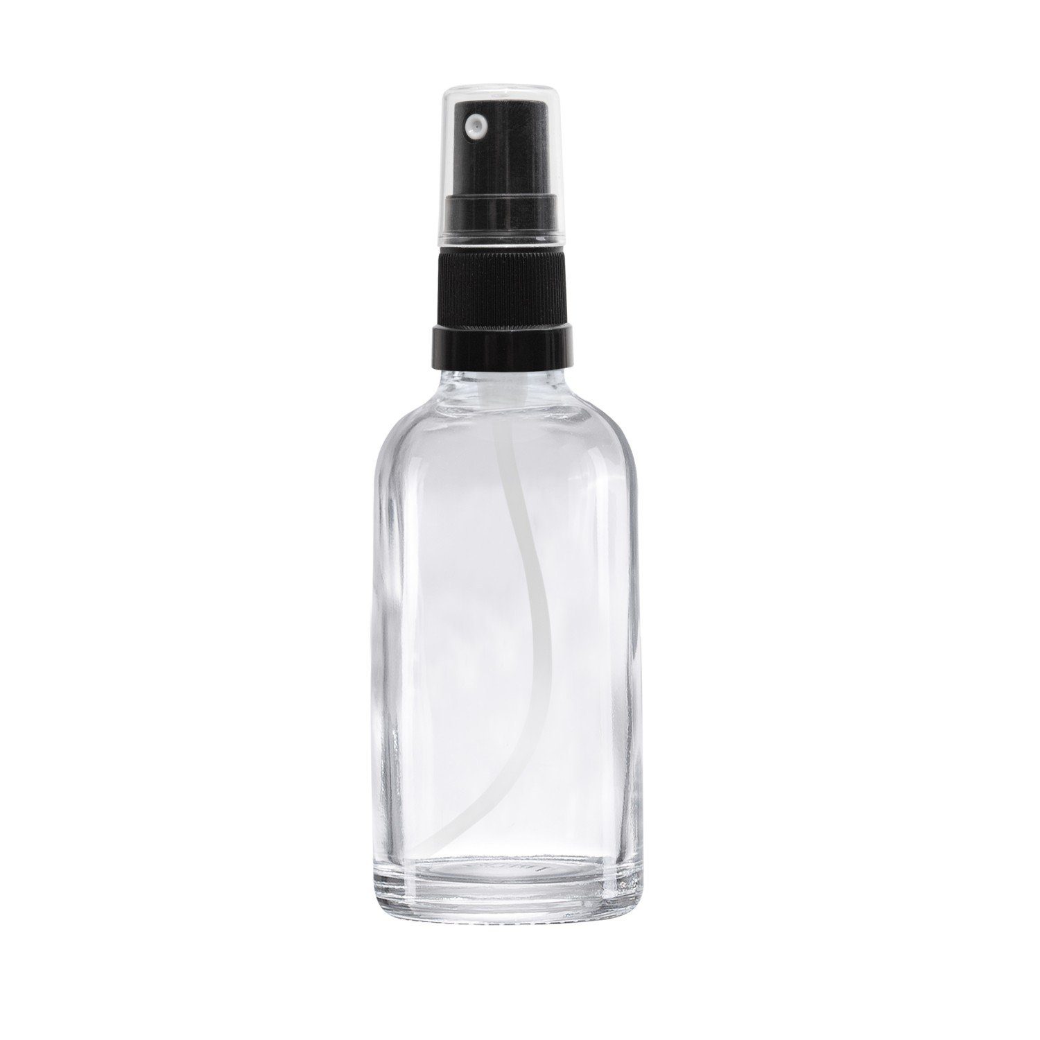 Oputec Zerstäuberflasche 5 x 30ml Klarglas-Sprühflaschen, Pumpspray mit Zerstäuber + Etiketten (Sparset, 5 x 30ml) – Bild 4 von 4