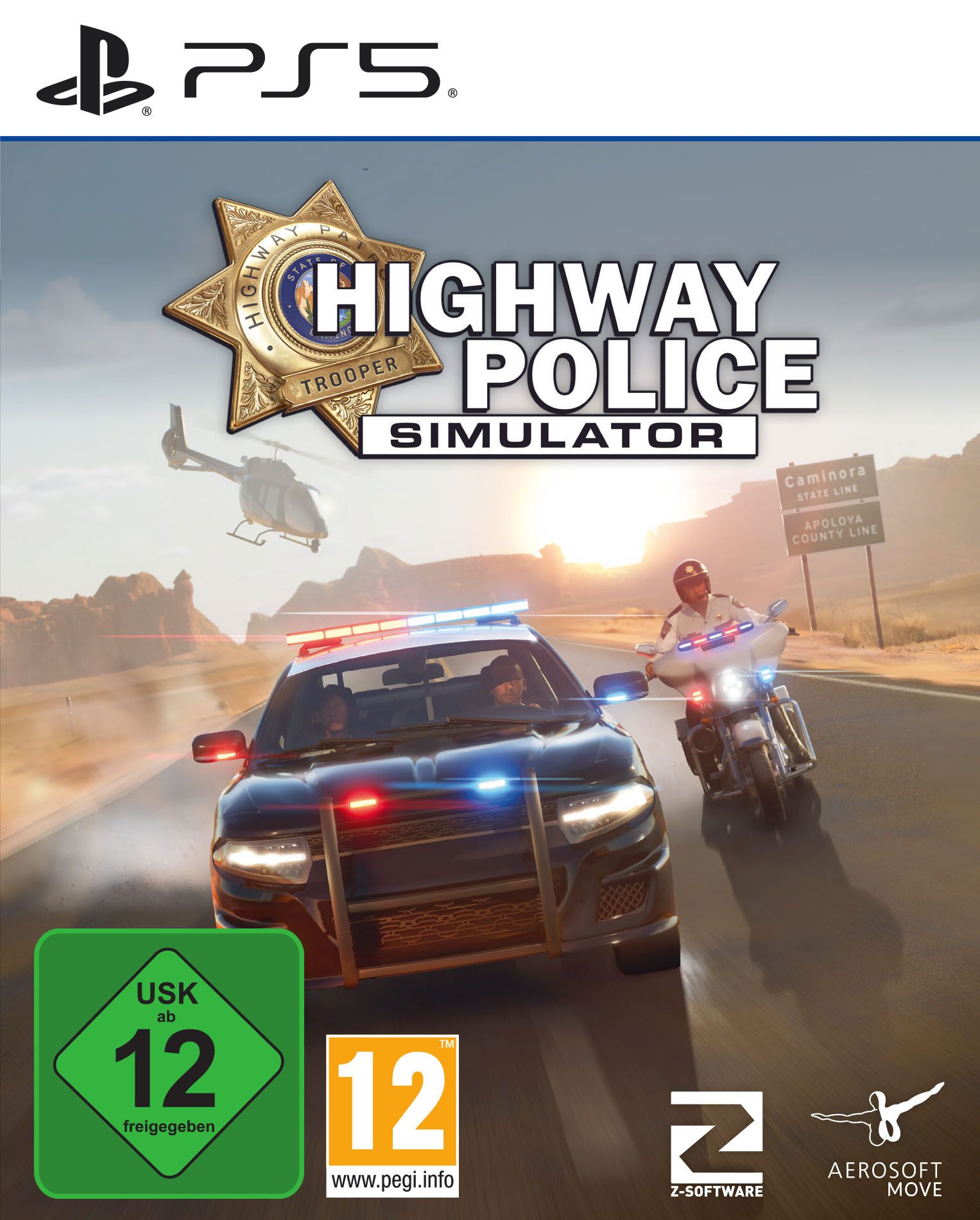 Highway Police Simulator (Blu-ray Disc), PlayStation 5