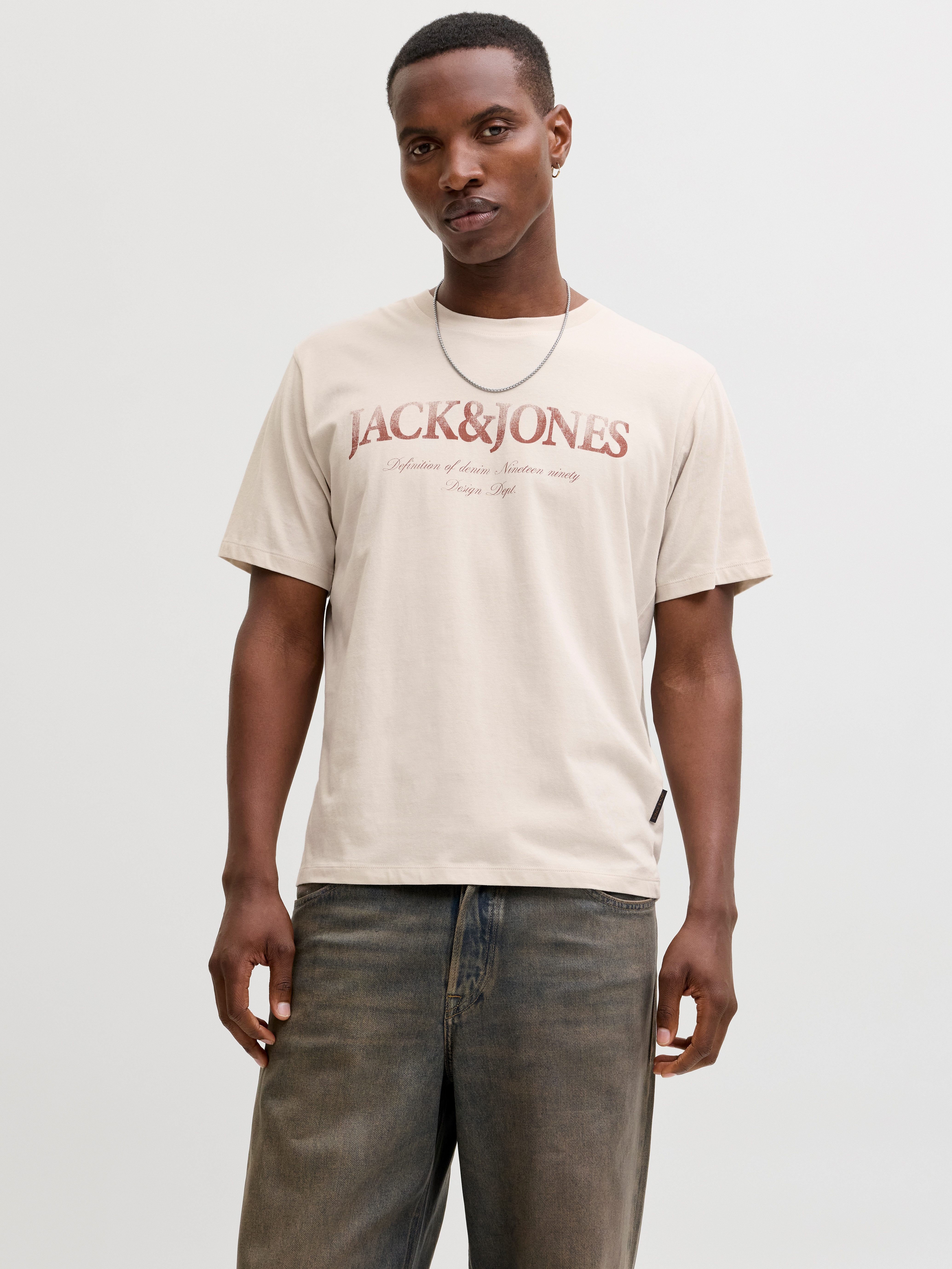 Jack & Jones Rundhalsshirt JJDEVIN DAYTONA PRINT TEE SS CREW NECK günstig online kaufen