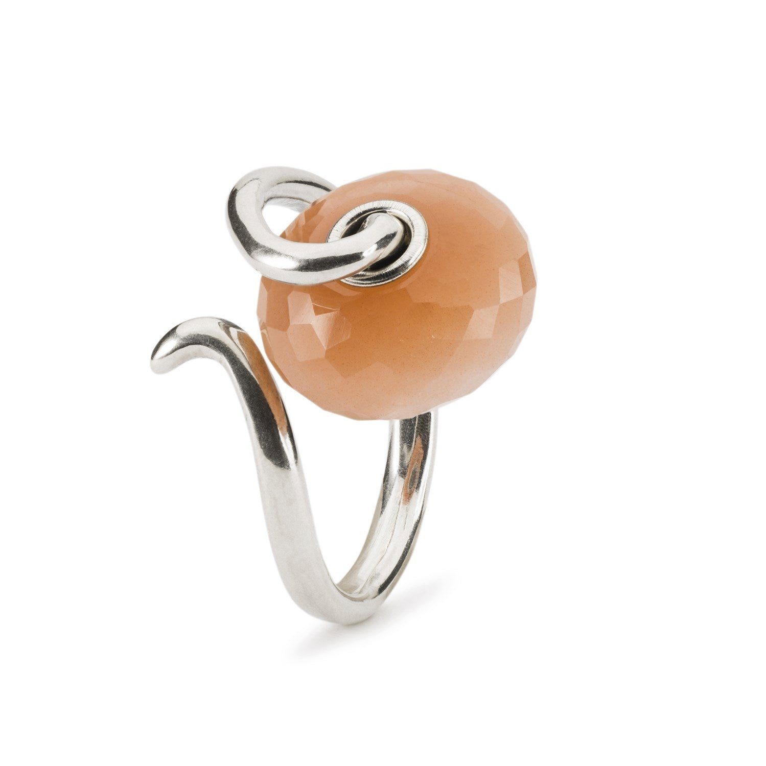 Trollbeads Fingerring Feldspat Mondstein Liebesranken Fantasy Ring, TAGBO-01698