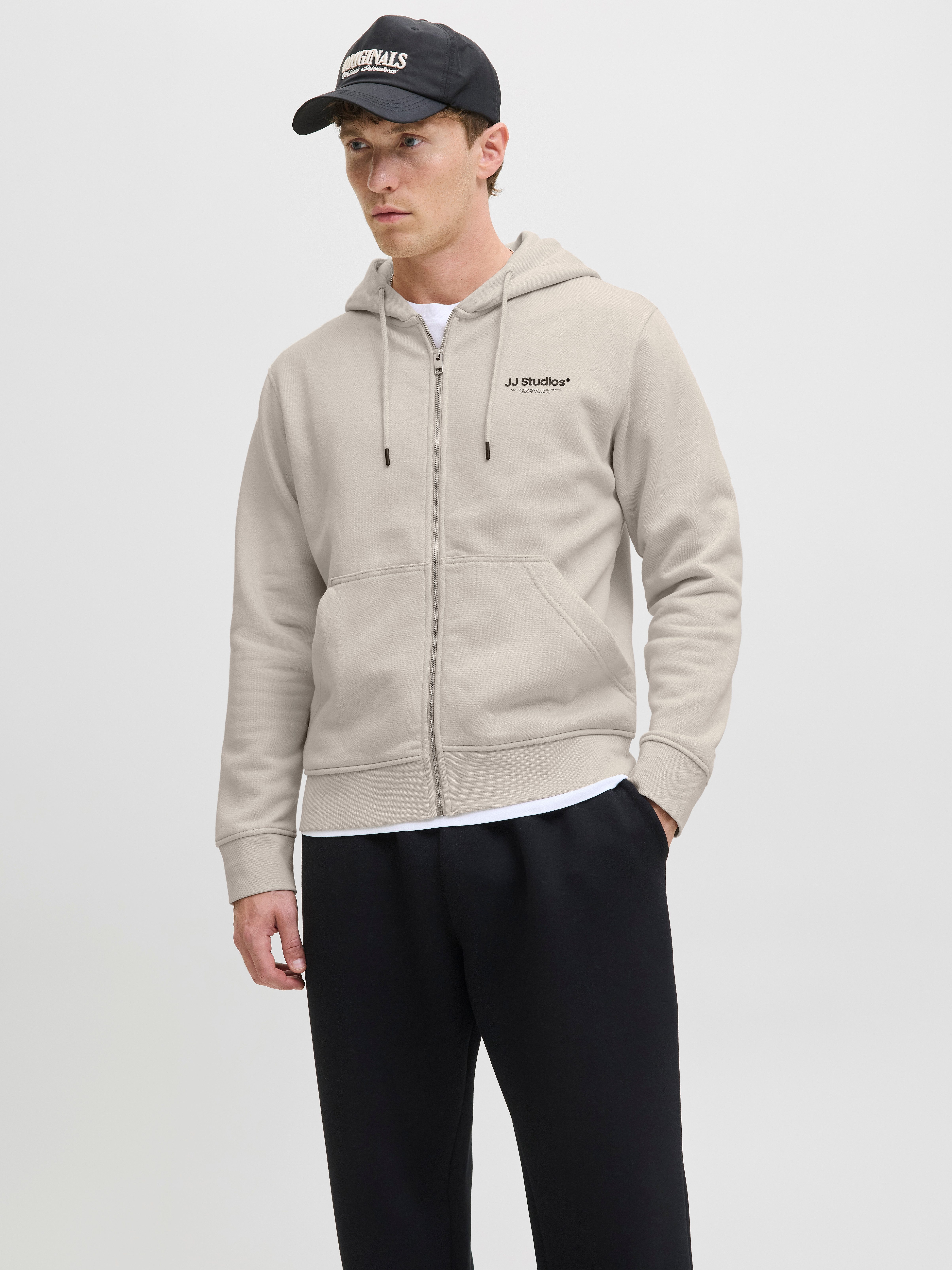 Jack & Jones Kapuzensweatshirt JJESOHO SWEAT ZIP HOOD NOOS günstig online kaufen