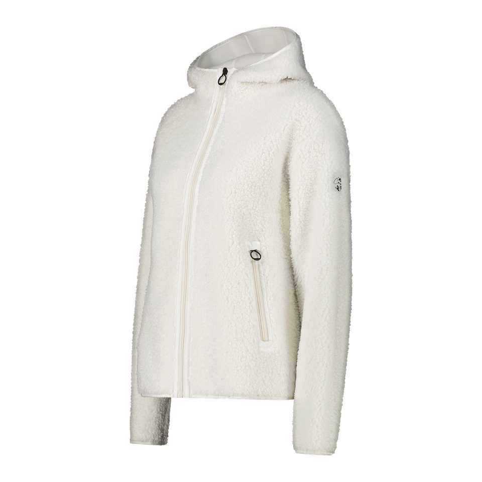 Kapuzenplüschjacke