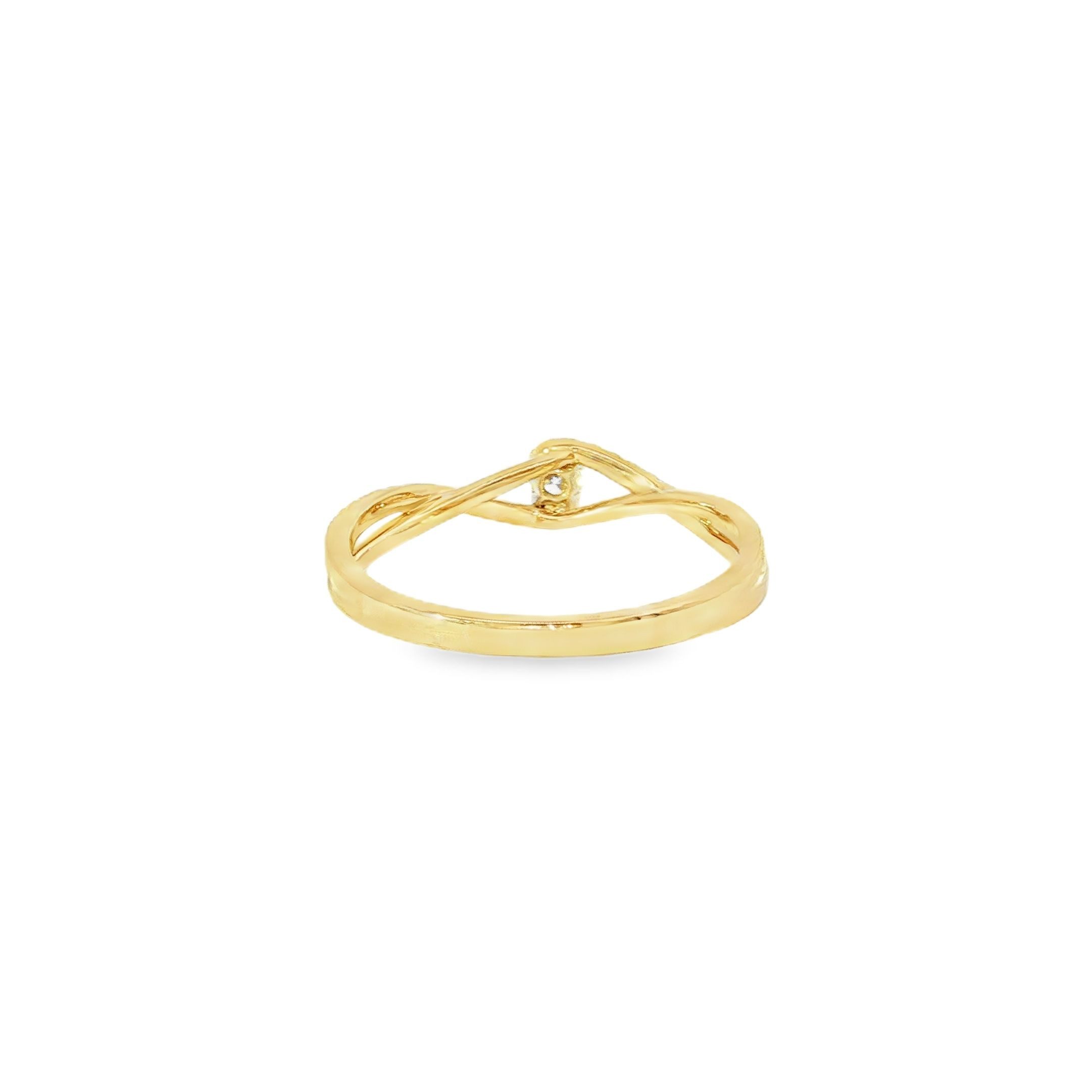 Adam & Eve Diamantring Verlobungsring 585/- Gold mit 0,20 ct. Diamanten, Diamantring AE35, inklusive Echtheitszertifikat - Gravur möglich