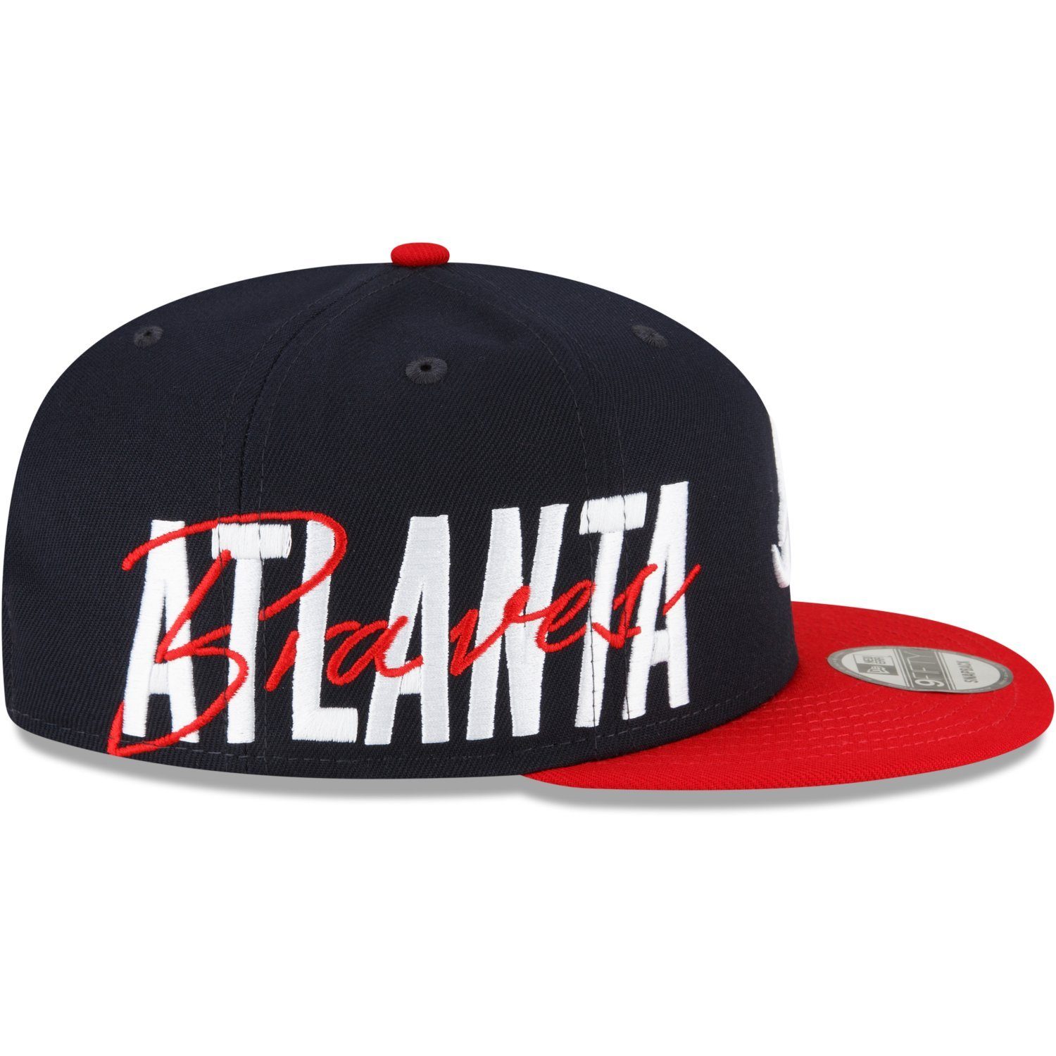 Cap Snapback Era SIDEFONT Atlanta Braves New 9Fifty