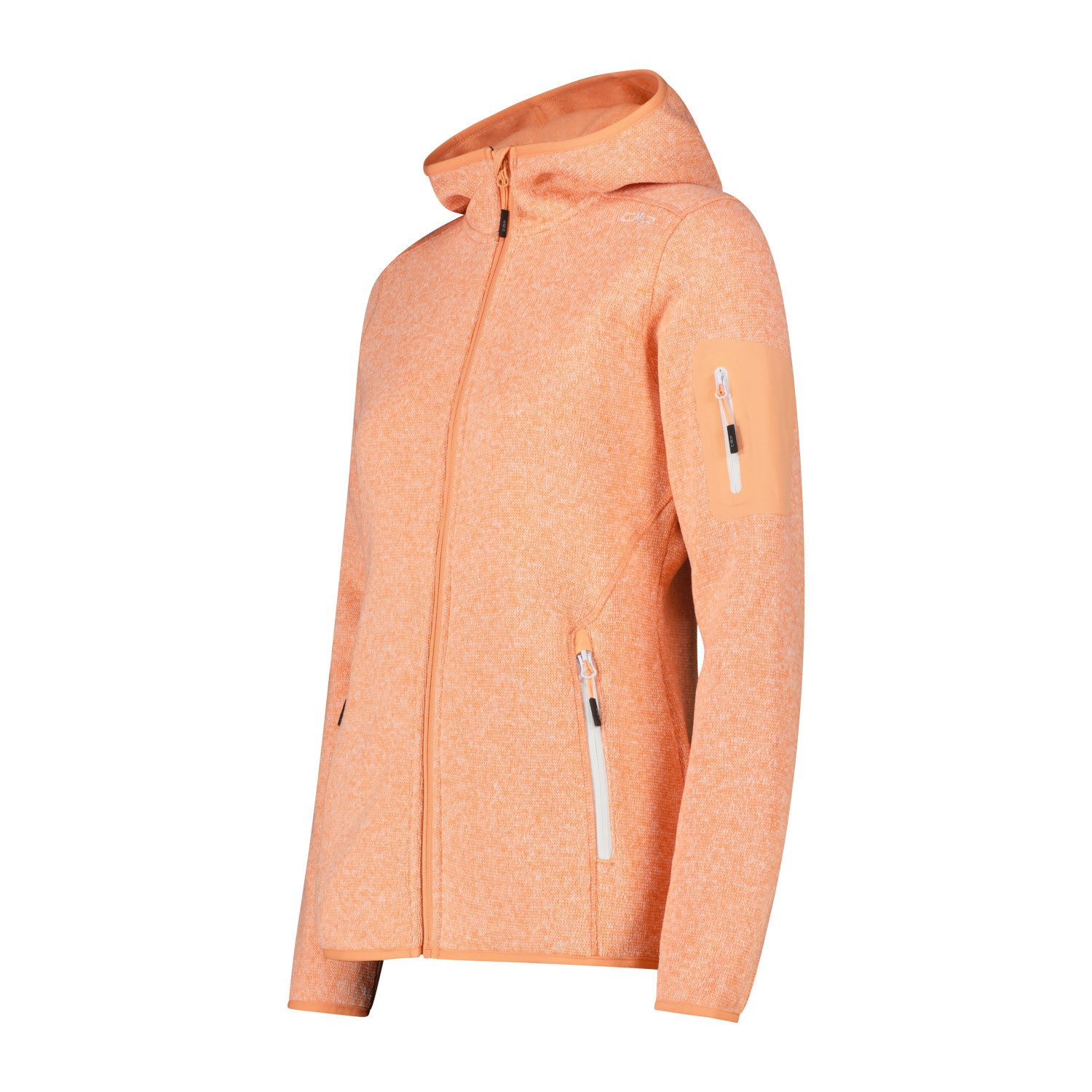 CMP Fleecejacke CMP Damen Jacke Knitted Melange Hoody 3H19826