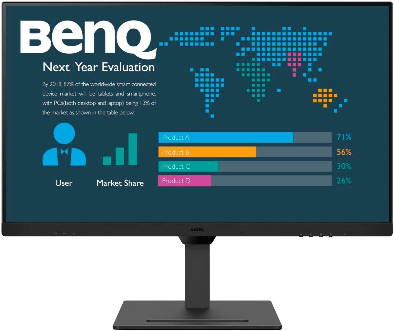 BenQ BL3290QT LED-Monitor (68,6 cm/27)