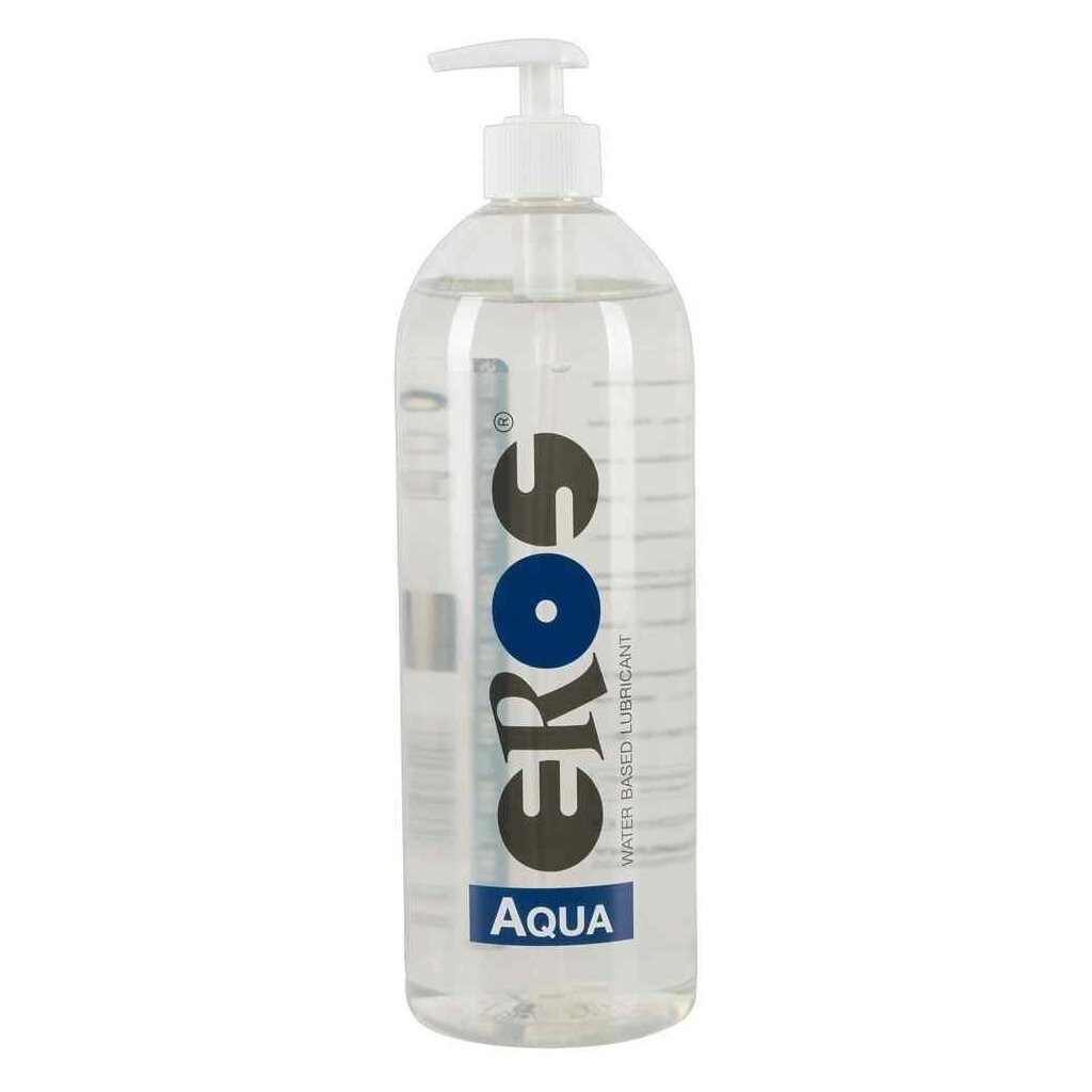 Eros Gleitgel EROS Aqua 1-l-Flasche, 1-tlg., Wasserbasis, Latexverträglich