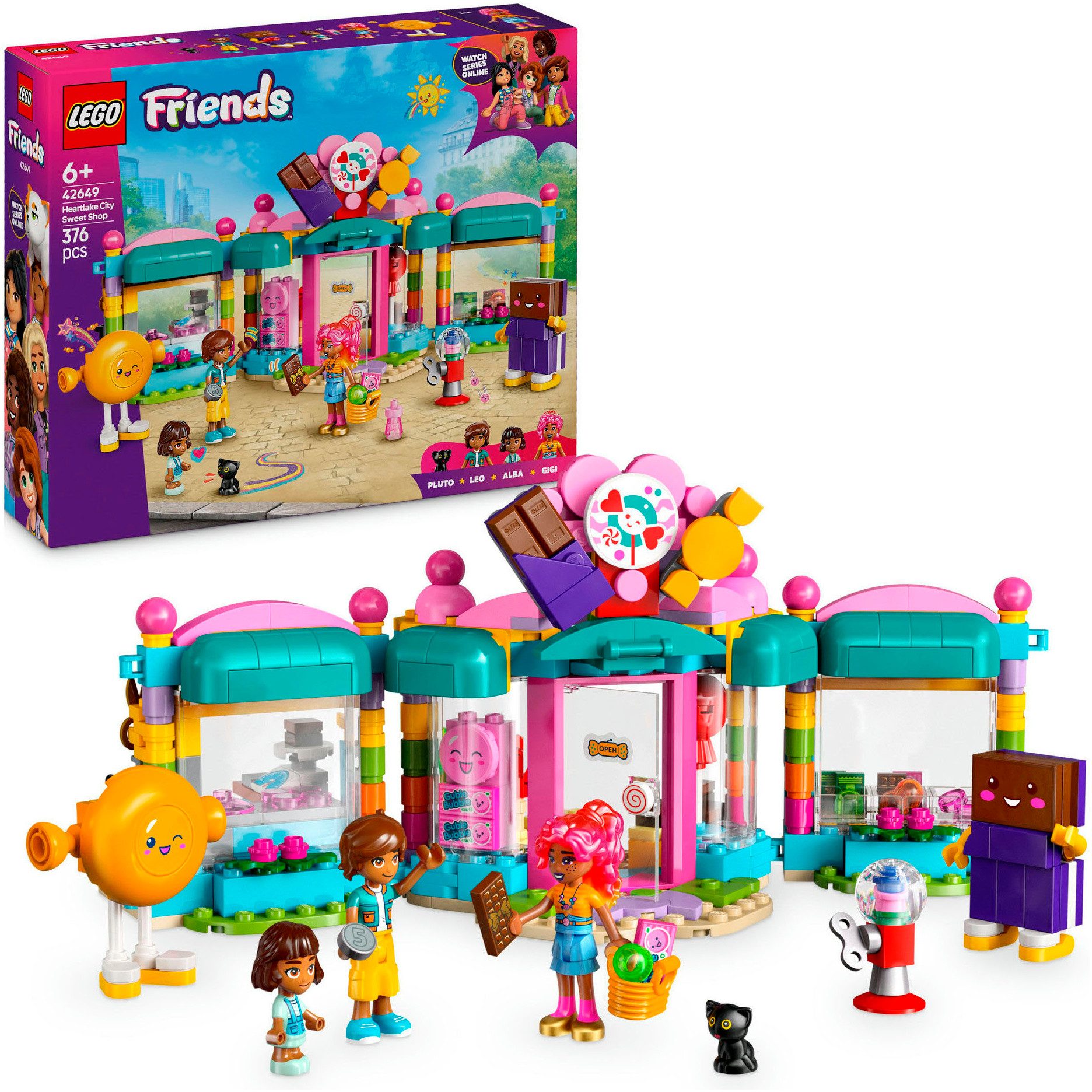 LEGO® Heartlake City Süßwarenladen (42649), LEGO Friends Konstruktionsspiel günstig online kaufen