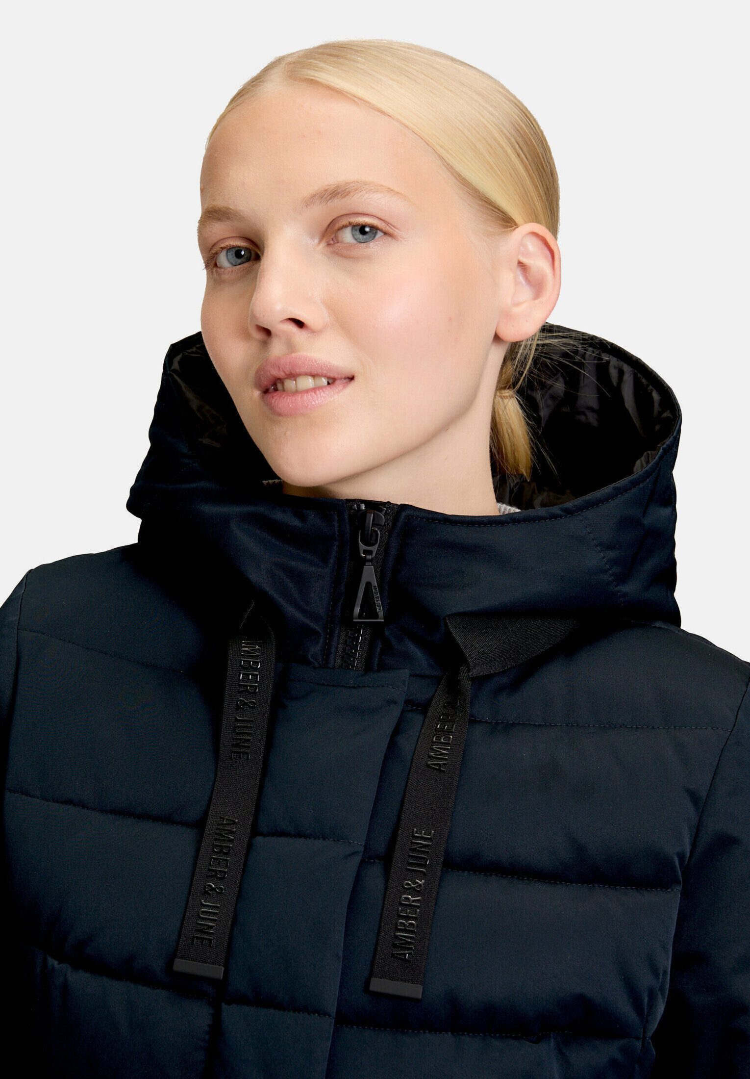 Amber & June Winterjacke Damen Kunstdaune