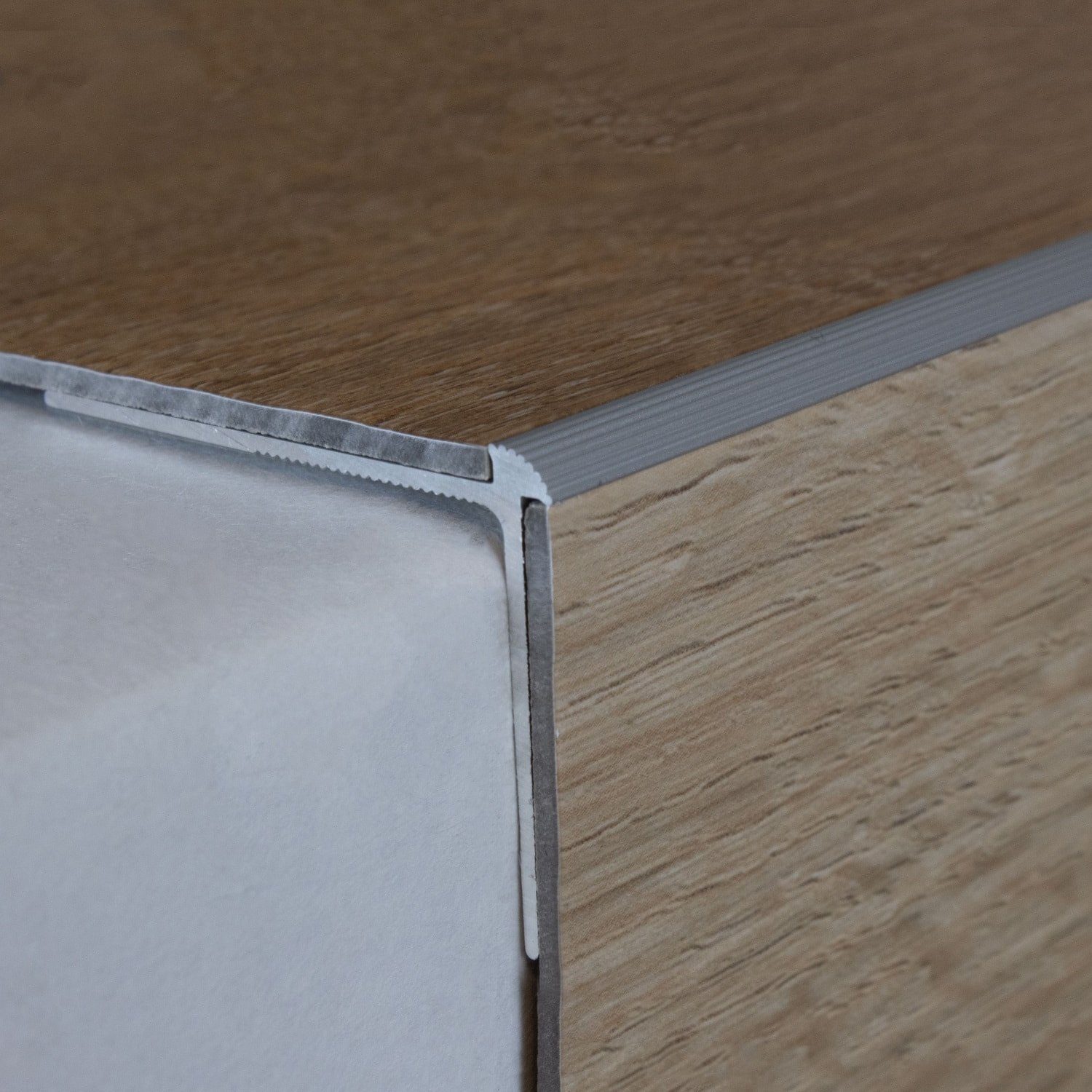 PROVISTON Treppenkantenprofil Aluminium, 40 x 30 x 1000 mm, Silber, Treppen günstig online kaufen