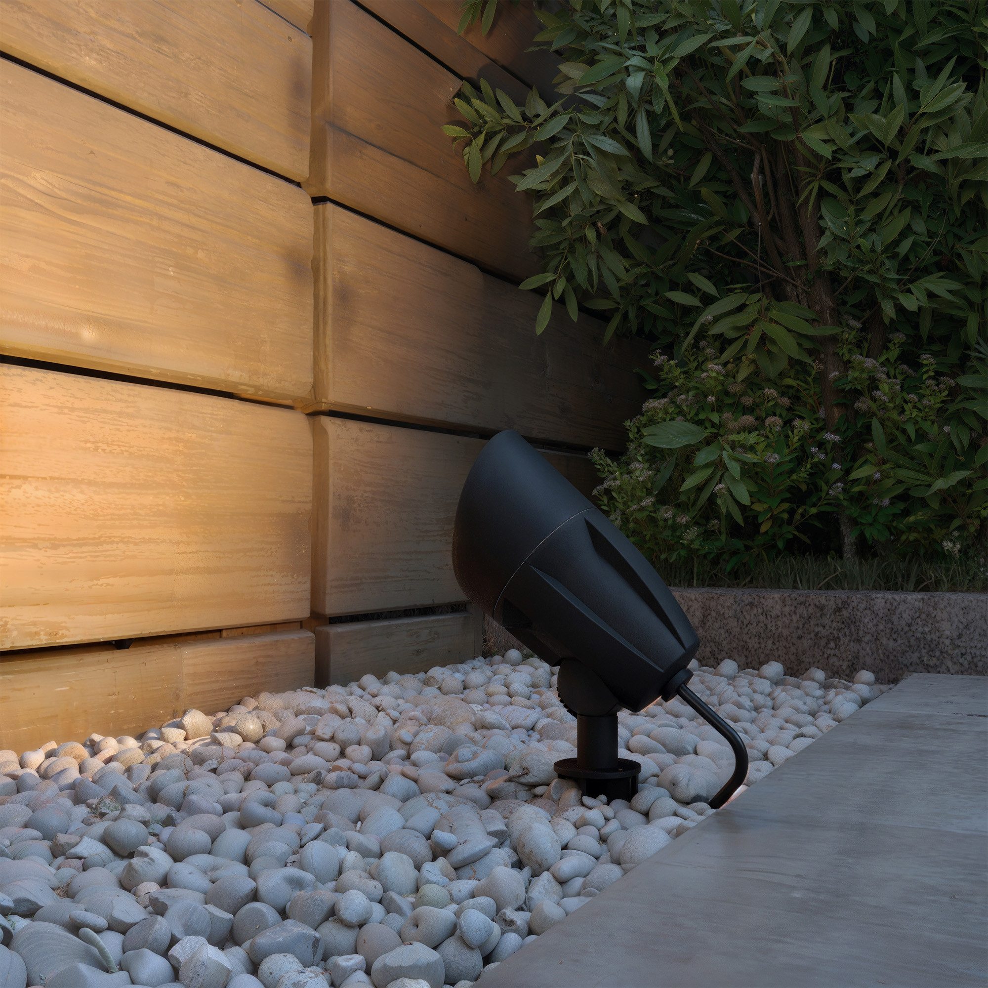 Philips LED Außen-Stehlampe Outdoor Cylr Erdspiess mit Stecker, Leuchtmittel wechselbar, Warmweiß, 1,5m Kabel, inkl. GU10 Leuchtmittel, 2700 Kelvin, 350 Lumen, IP44