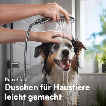 H&S Brauseschlauch Edelstahl-Ersatz-Brauseschlauch mit Knickschutz