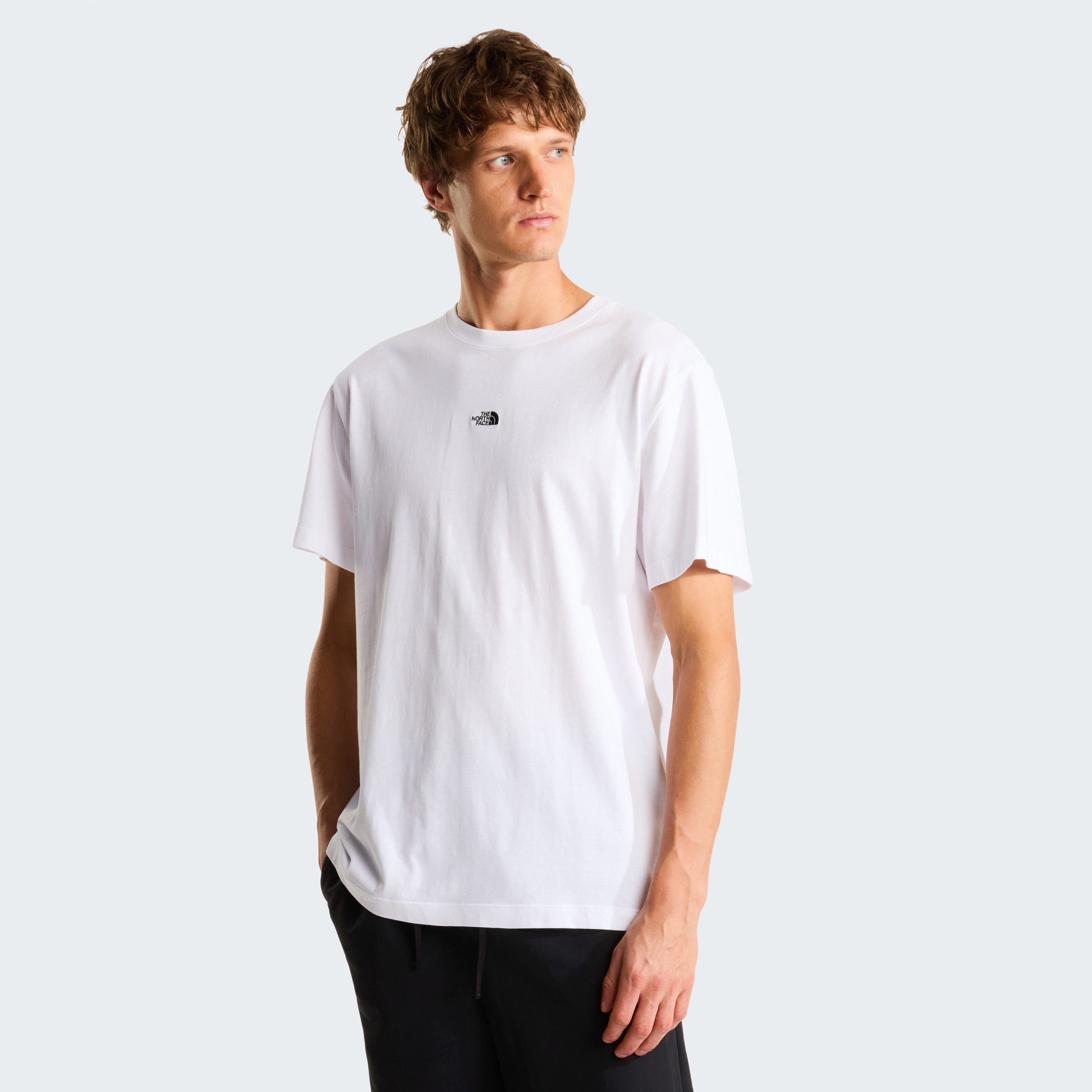 The North Face T-Shirt M ESSENTIAL CENTER LOGO RELAXED SHORT SLEEVE TEE lockere Passform, Kurzarm, für Sportmode und Outdoormode
