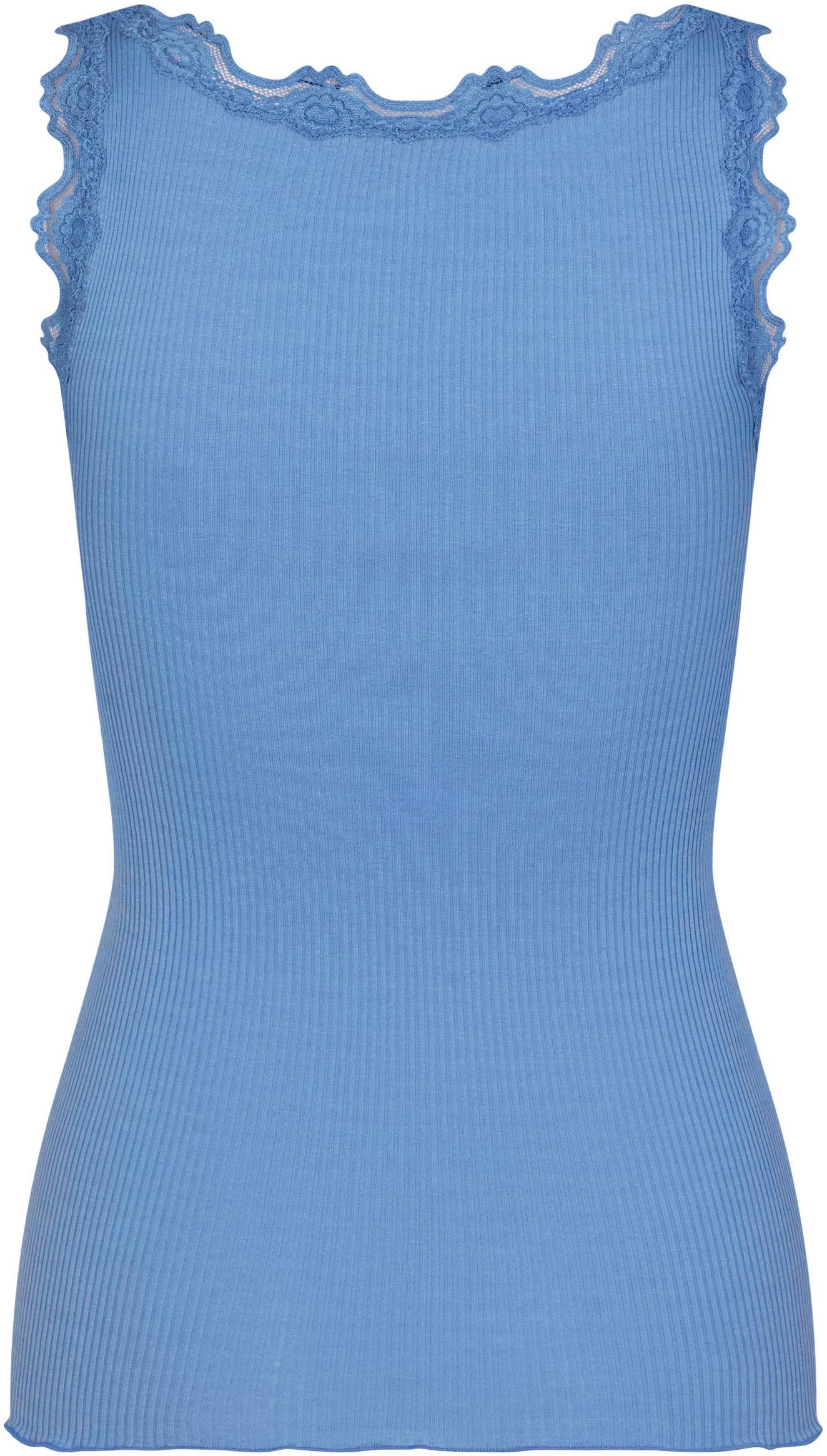 rosemunde Tanktop Babette Silk Top Vintage-Spitzenbesatz, breite Träger, fe günstig online kaufen