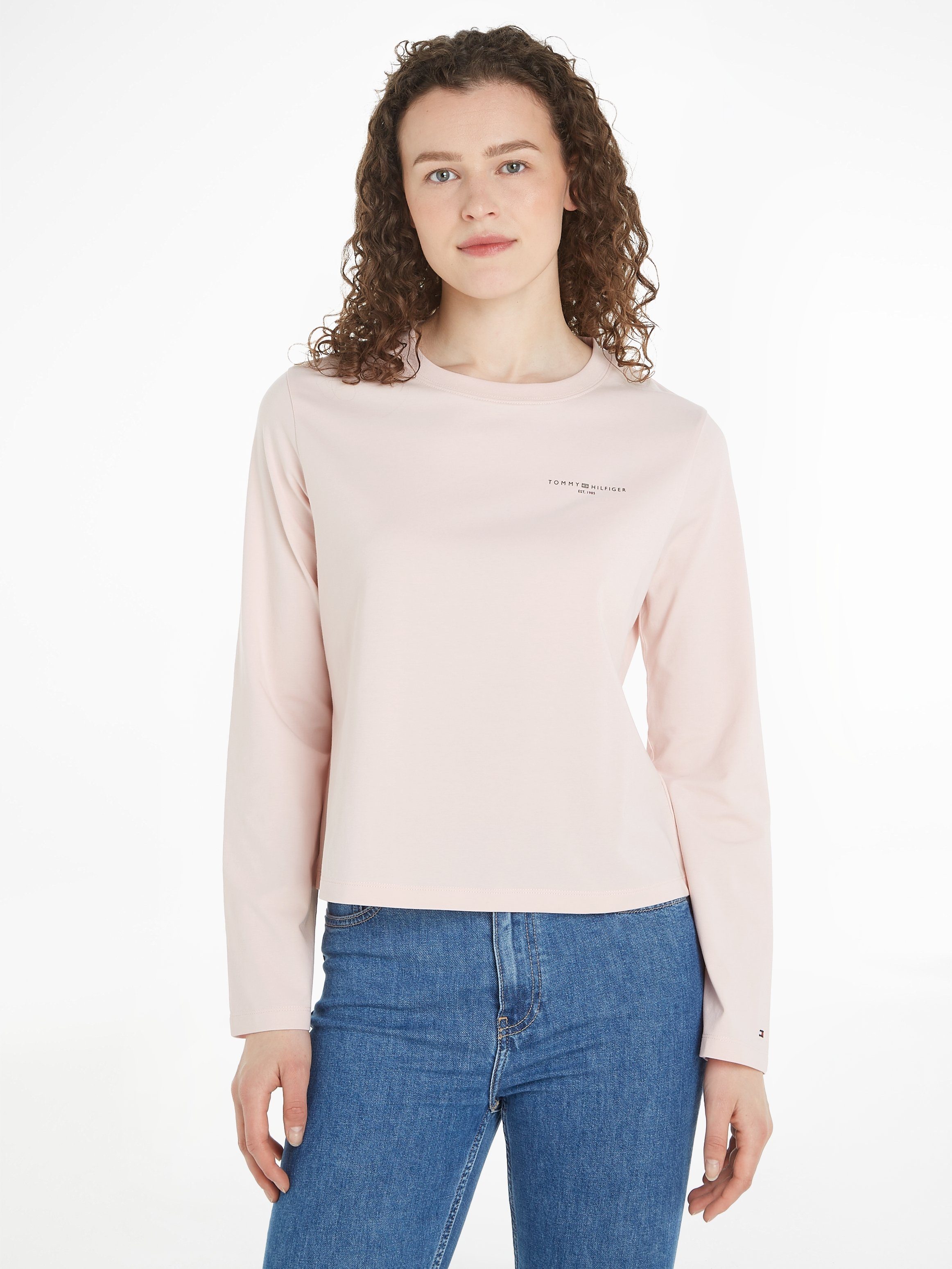 Damen für online OTTO kaufen Tommy Hilfiger Rosa Shirts |