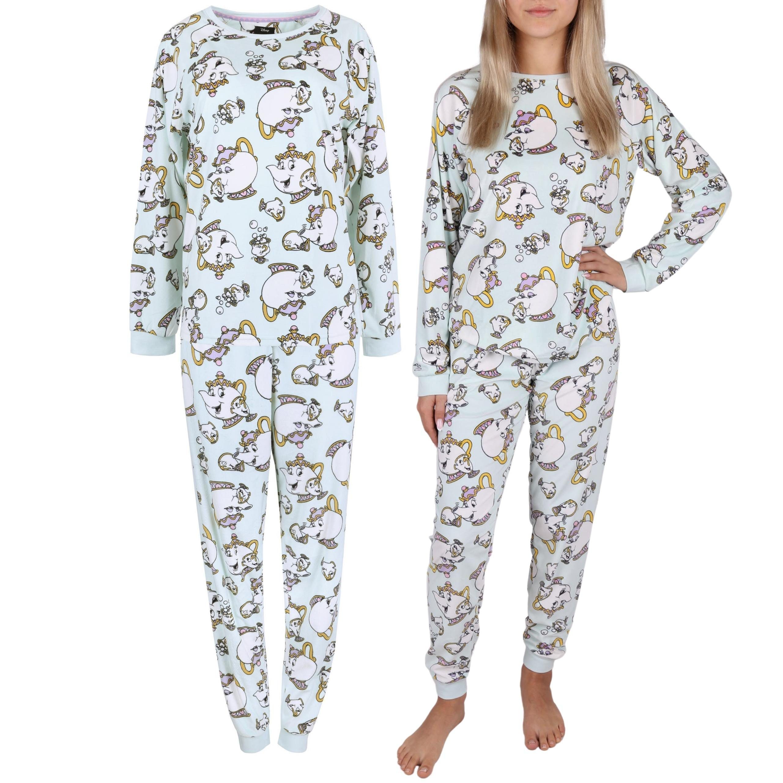 Sarcia.eu Schlafanzug DISNEY Die Schöne & das Biest, Pyjama für Damen S