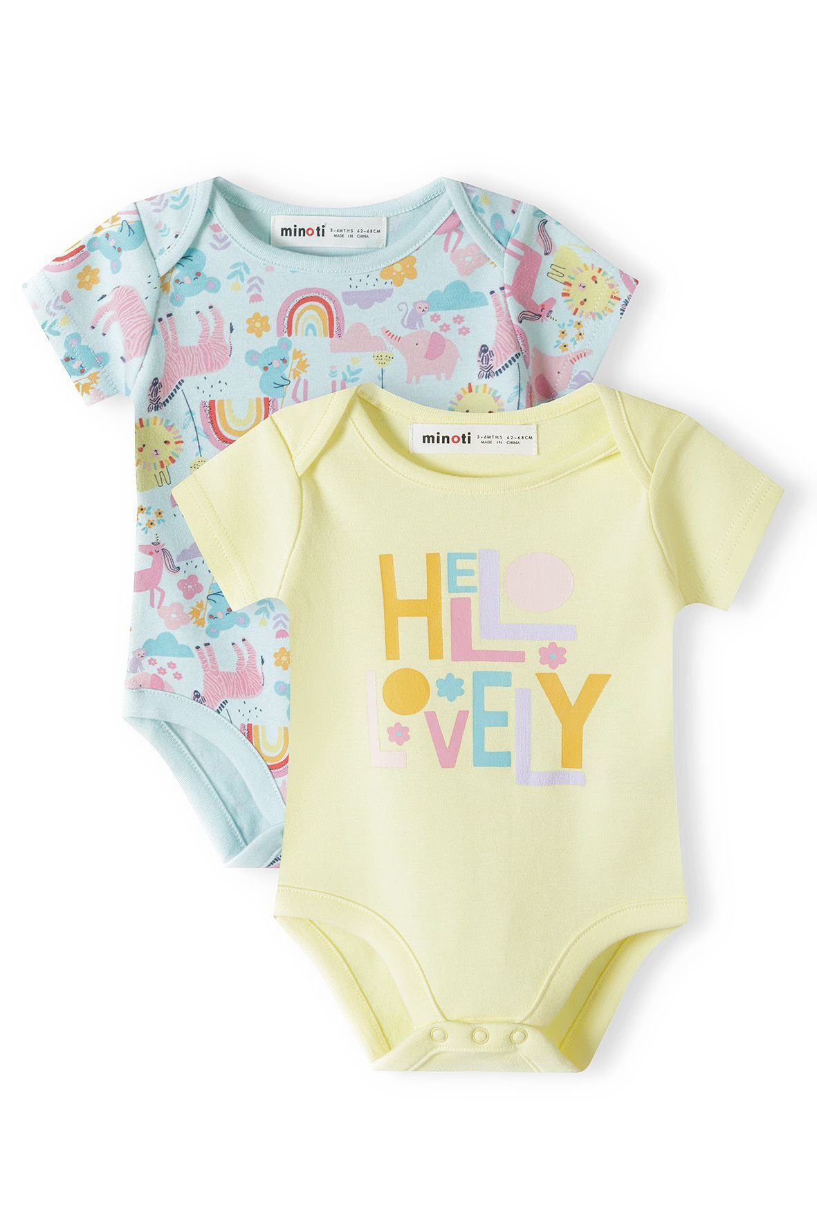 Kurzarmbody 2-Pack Body (0-12m)