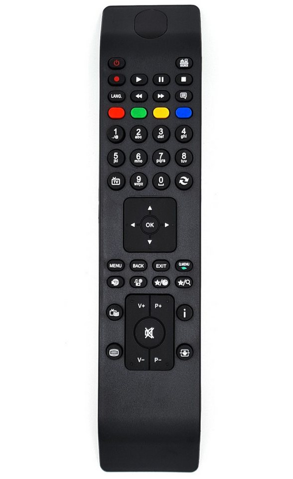 Alltro Ersatz Fernbedienung für Telefunken TV RC4800 / RC-4800 Fernbedienung