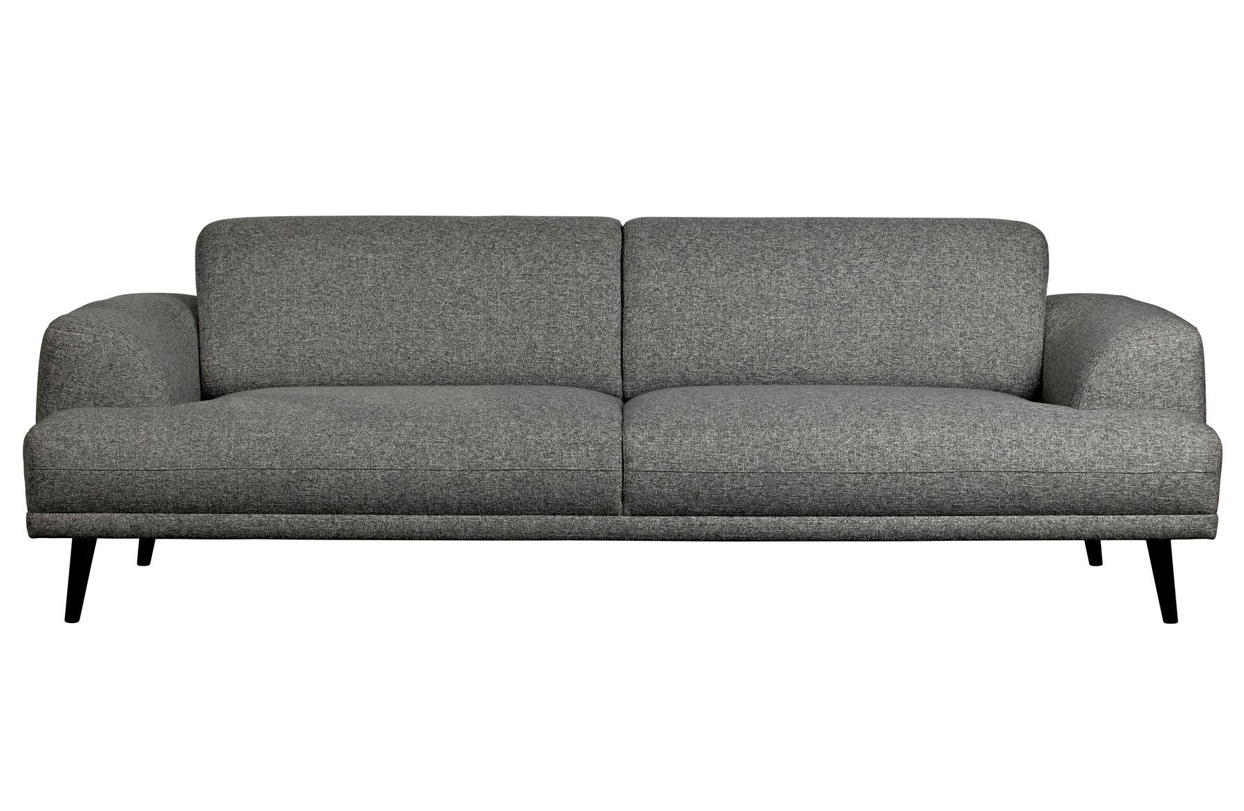 Brush Stoff Sofa Sofa 3-Sitzer - vtwonen Grey, freistellbar