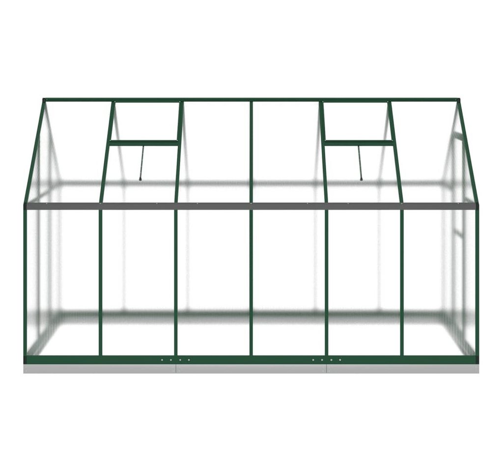 furnicato Gewächshaus mit Fundamentrahm... furnicato Gewächshaus mit Fundamentrahm...