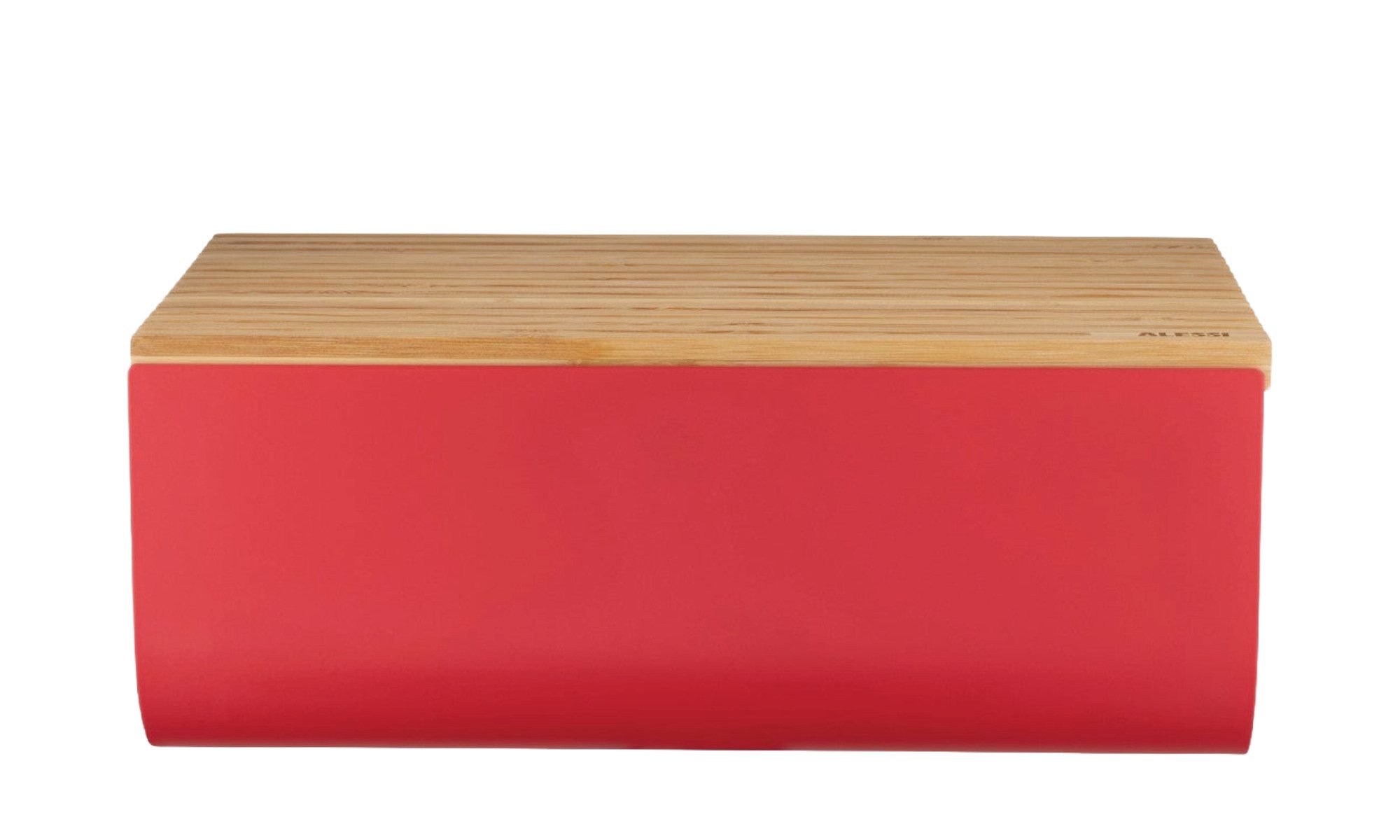 Alessi Brotkasten Alessi Mattina Brotkasten, Stahl, Bambus