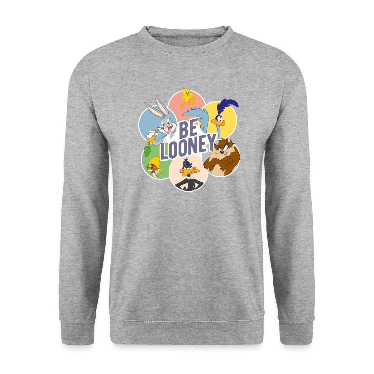 Sweatshirt Looney Tunes Charaktere Be Looney Unisex Pullover