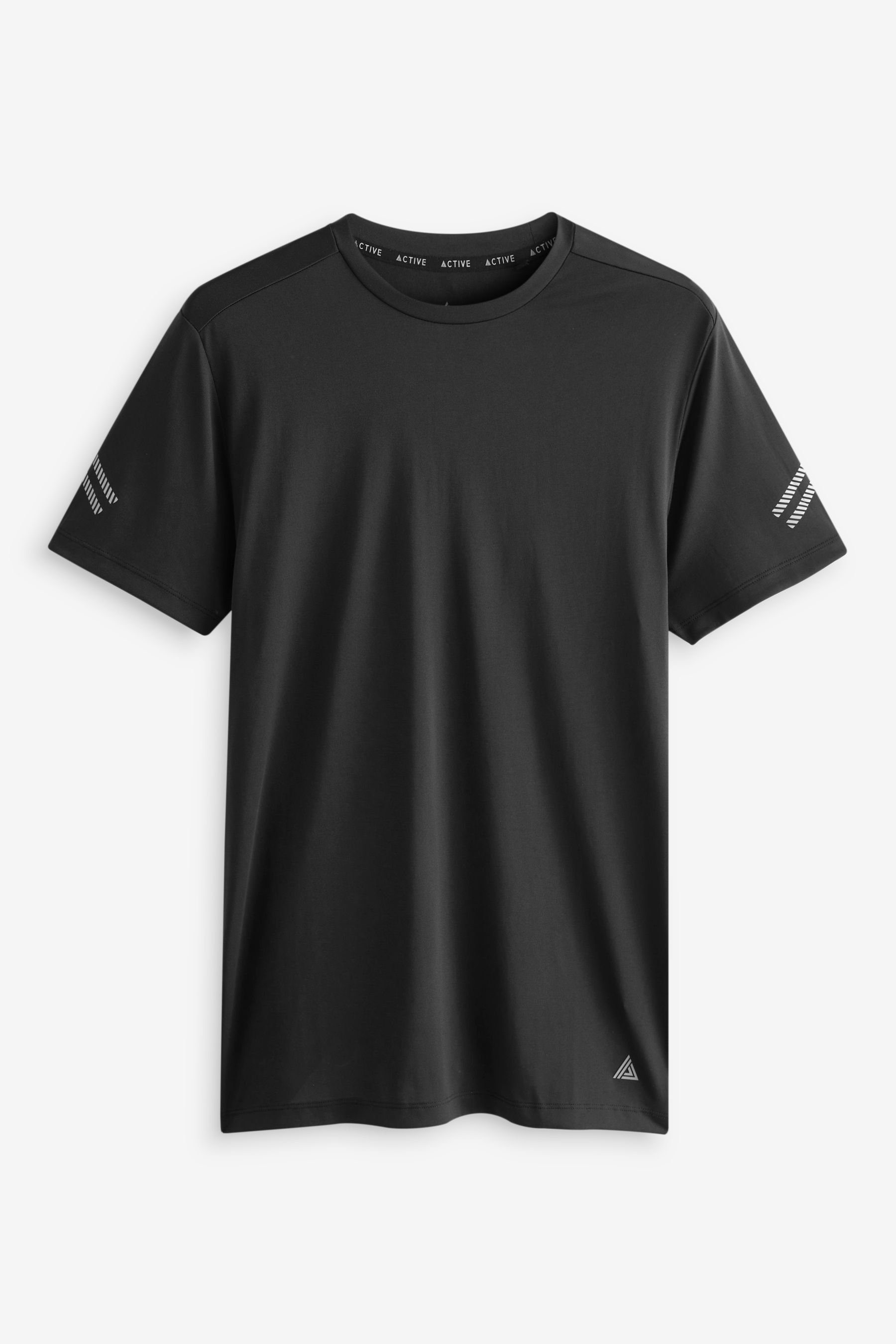 Next Trainingsshirt Next Active Sport-T-Shirt (1-tlg) Black