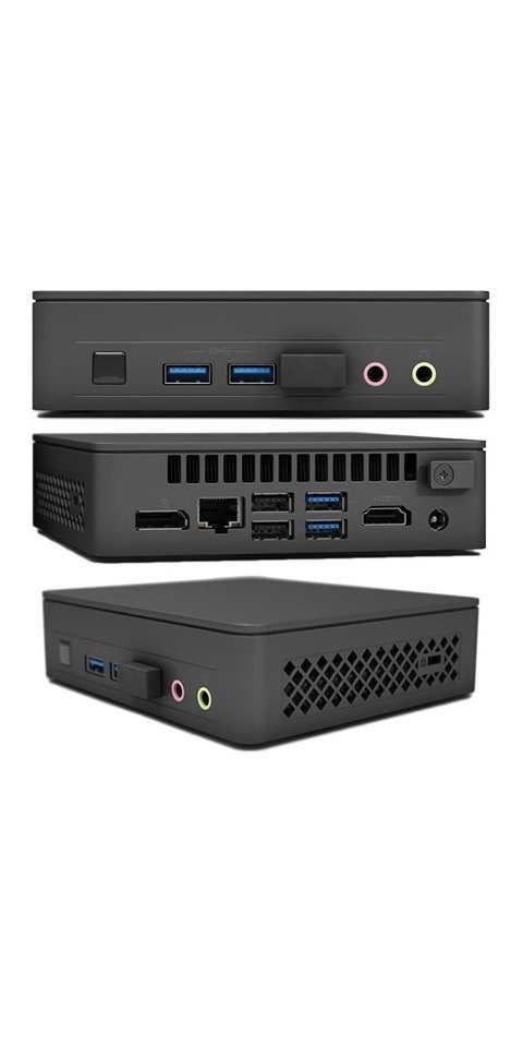 Intel® Intel NUC11ATKC2 (Intel Celeron N4505 bis zu 2x 2,90GHz, 1x HDMI, 1x d Mini-PC